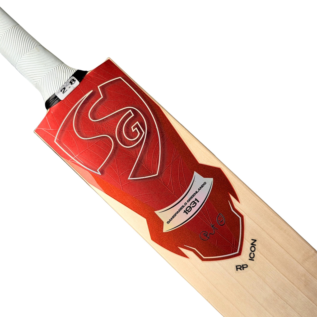 SG Cricket Bat RP Icon Rishabh Pant Series English Willow SH Adult - image 7