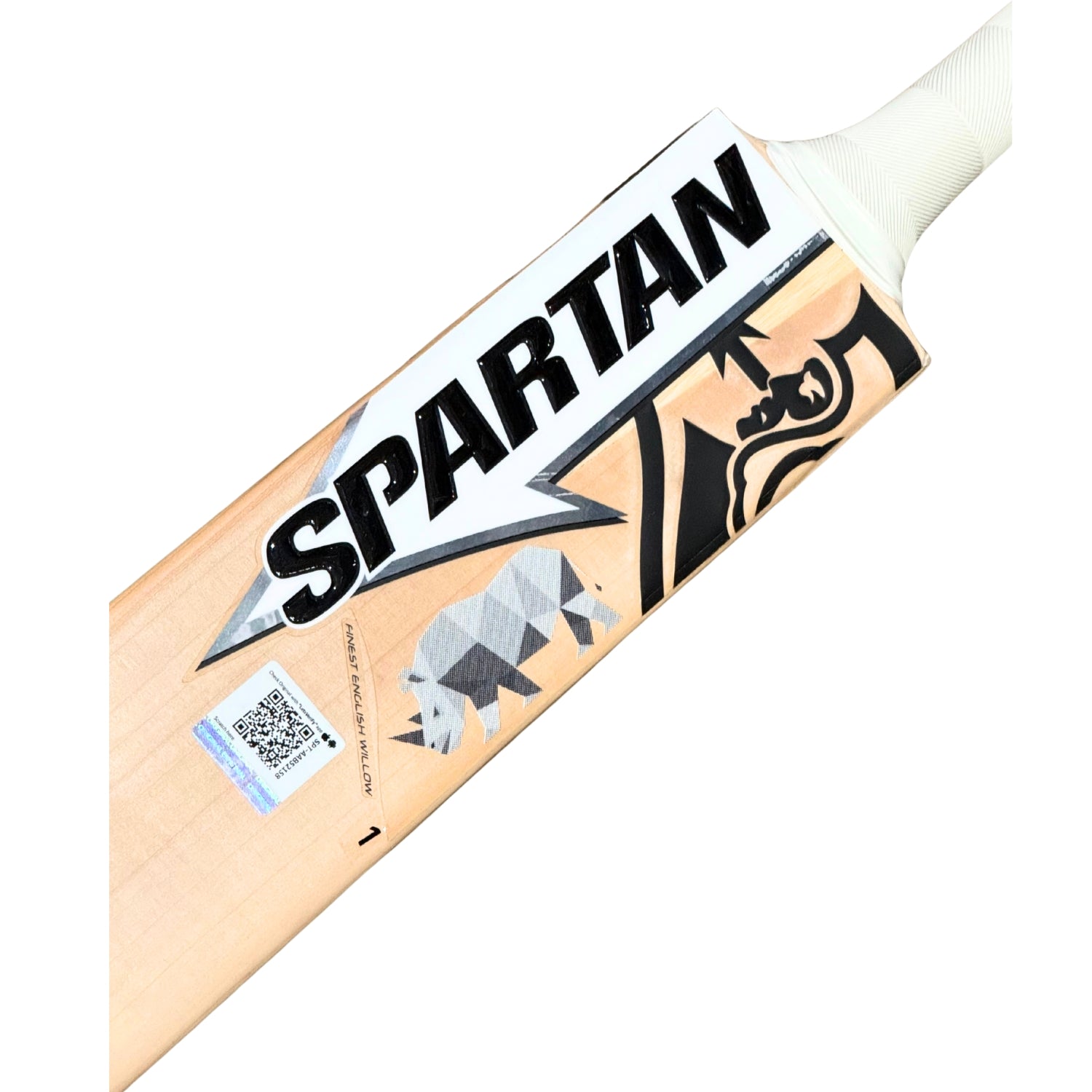 Spartan Cricket Bat Rhino1 English Willow White