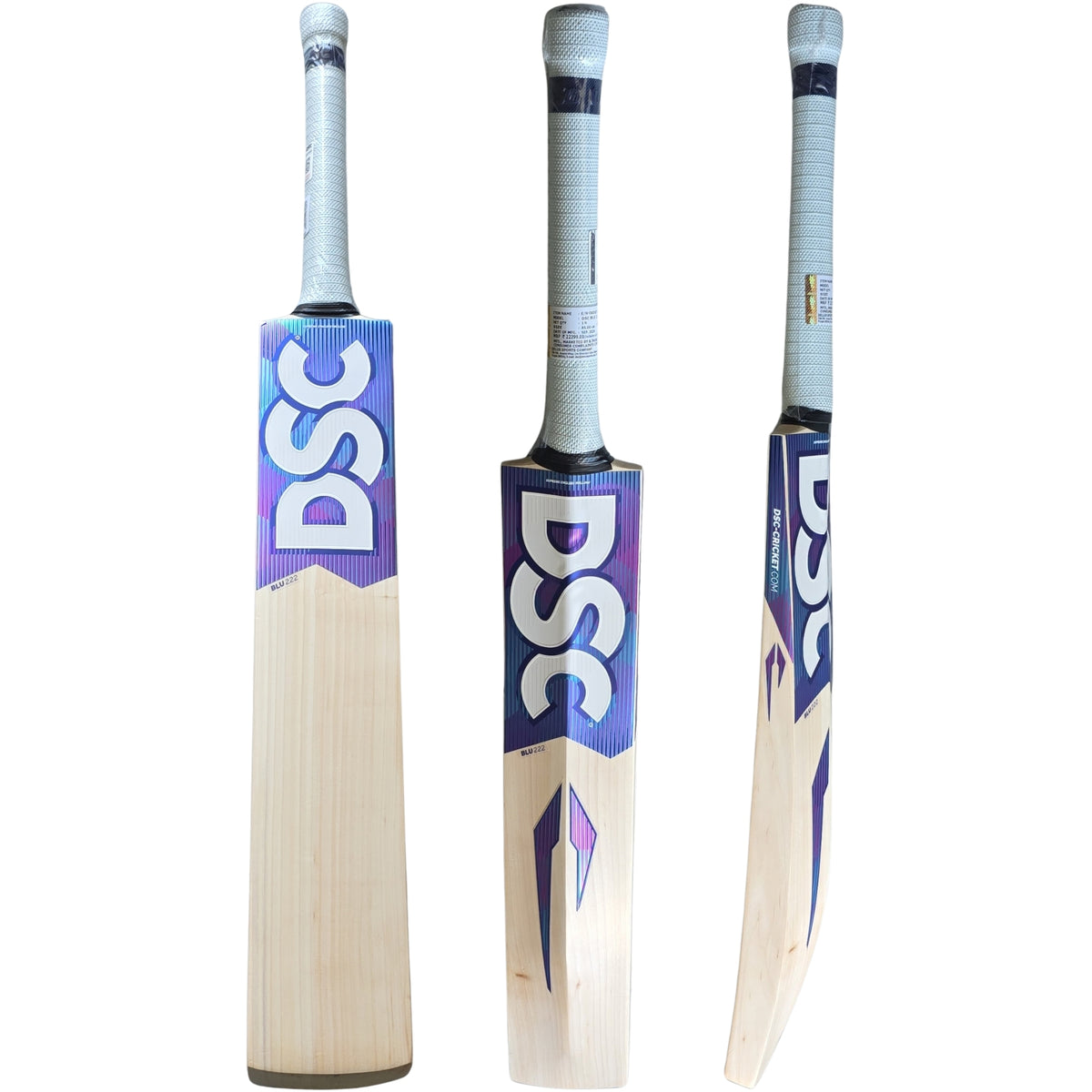 DSC Cricket Bat Blu222 Custom Made English Willow SH Adult - image 8