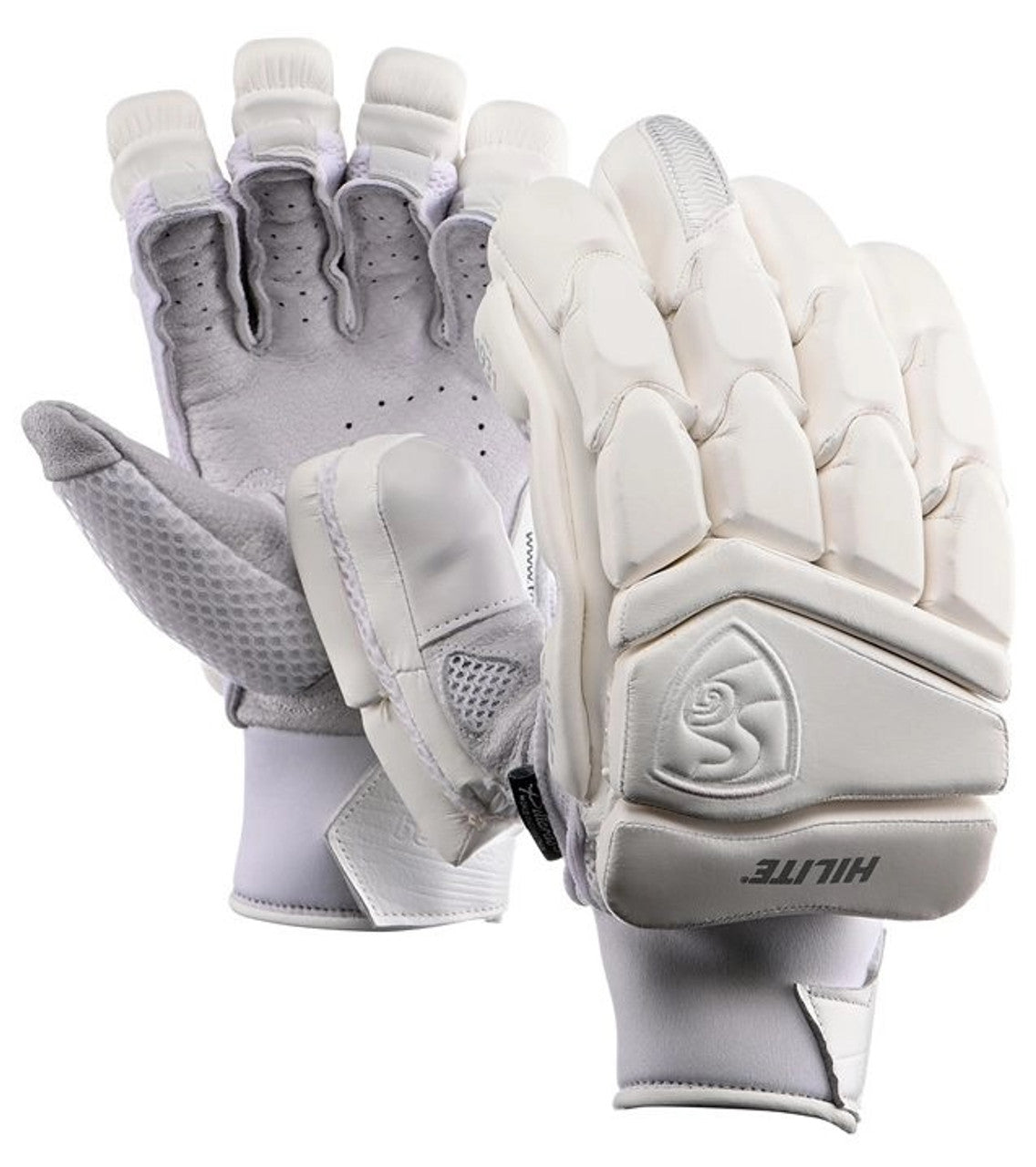 SG batting Gloves, Hilite White - Adult