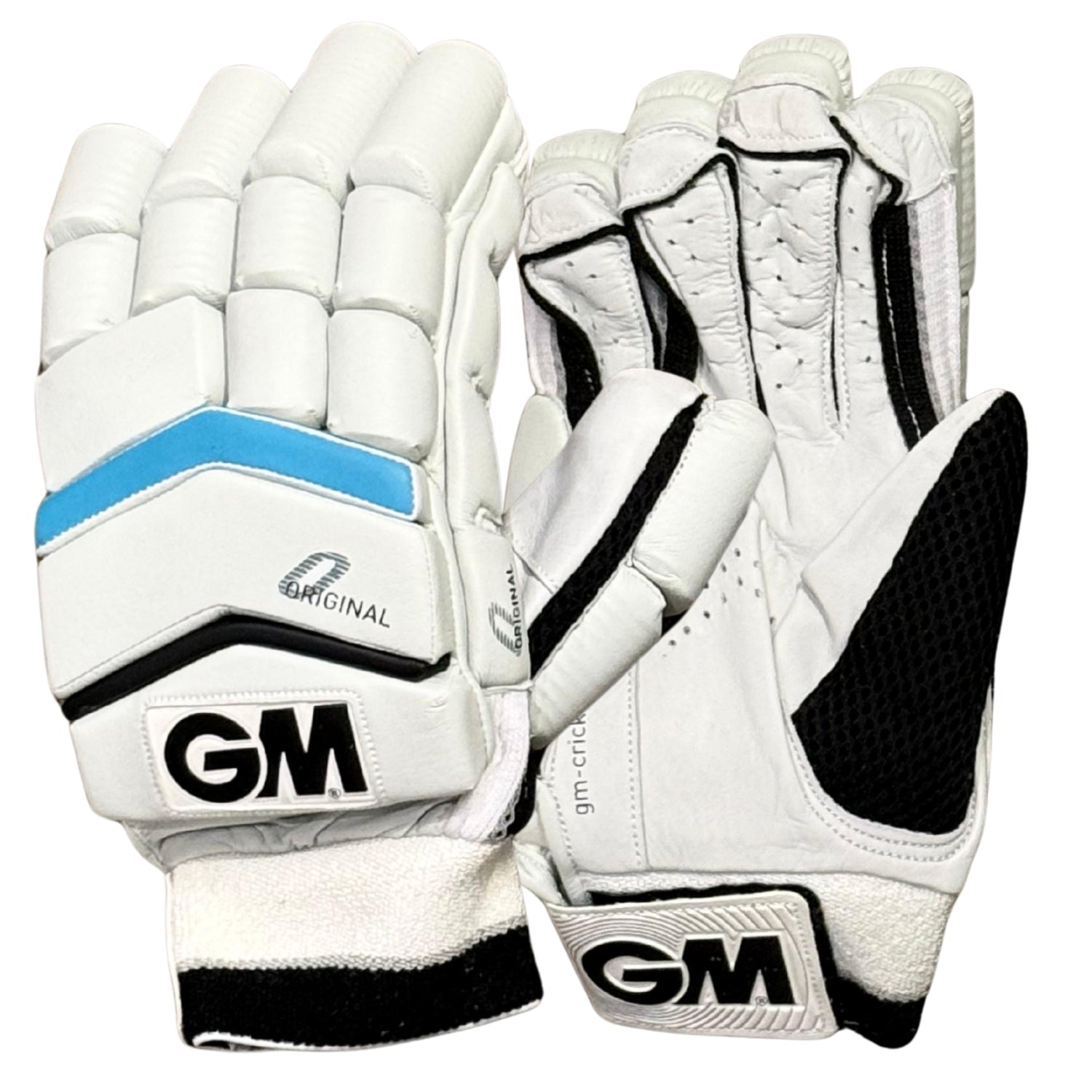 GM Cricket Batting Gloves Original White LH
