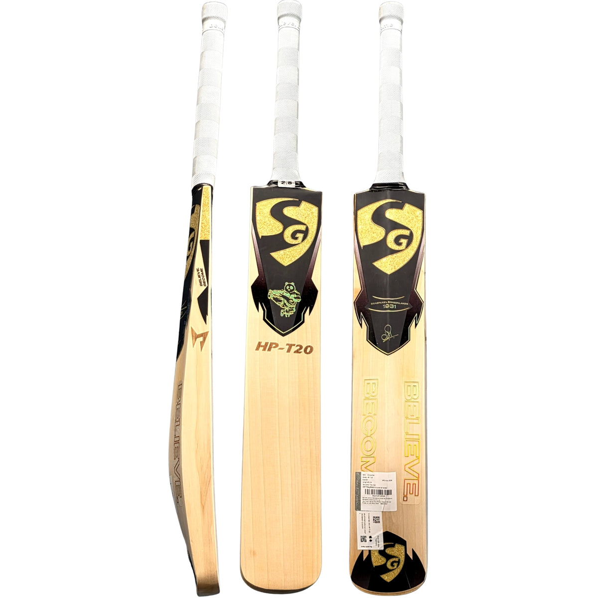 SG Cricket Bat HP T20 Hardik Pandya Series English Willow SH Adult - image 13