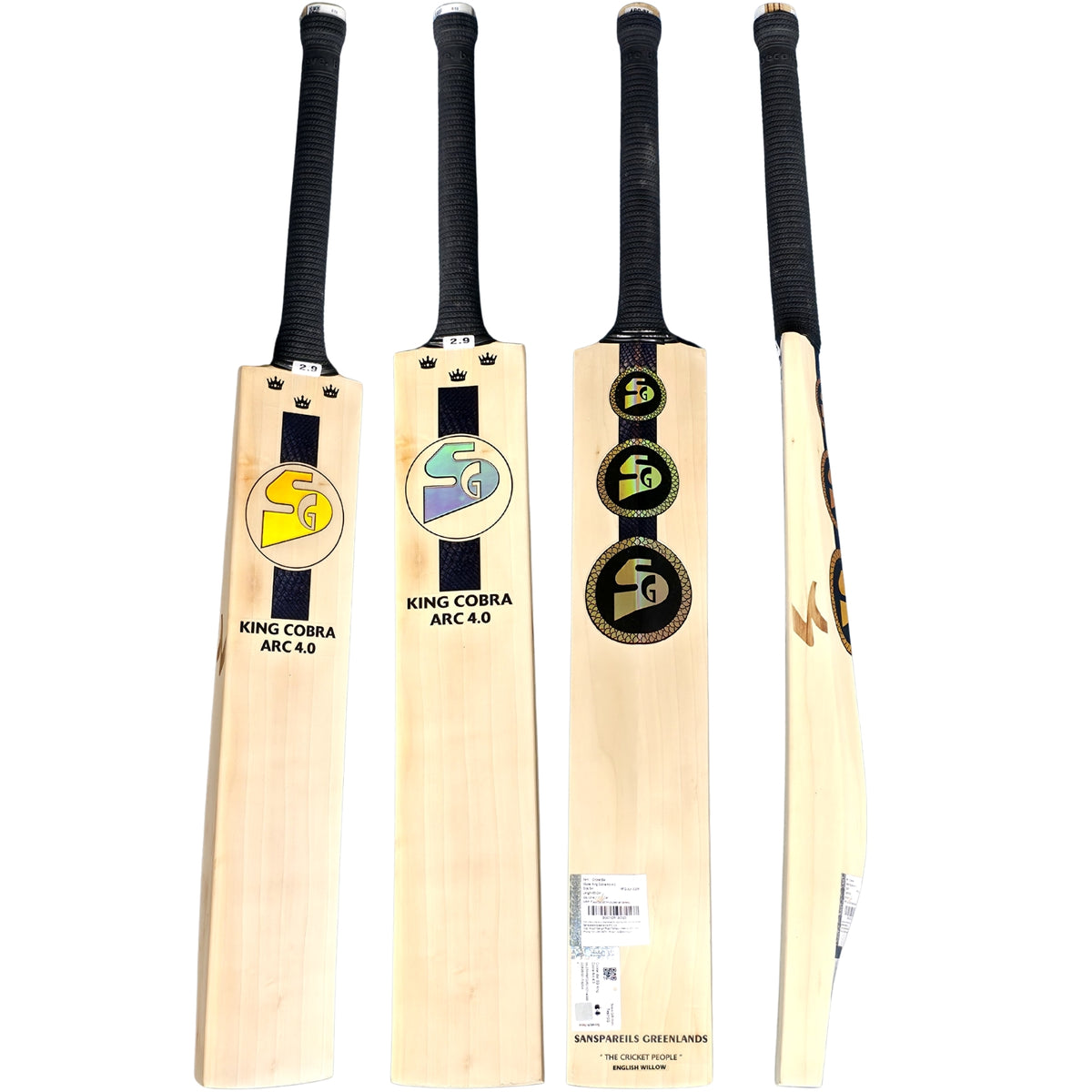 SG Cricket Bat King Cobra Arc 4.0 English Willow SH Adult - image 15