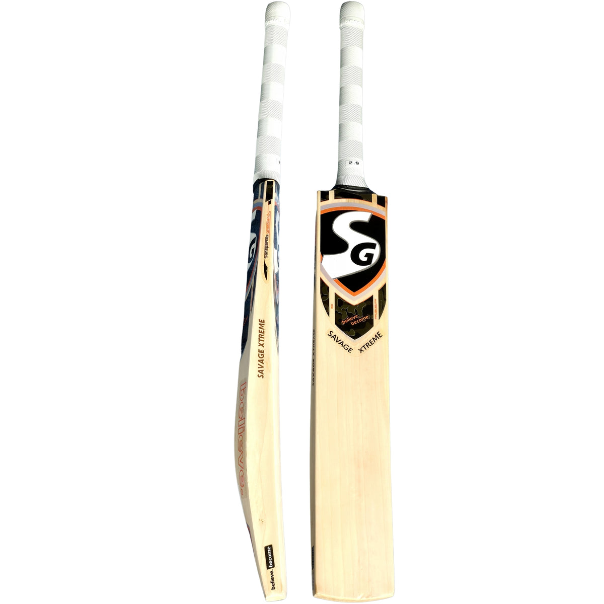 SG Cricket Bat Savage Xtreme Hardik Pandya Series English Willow SH Adult - image 3