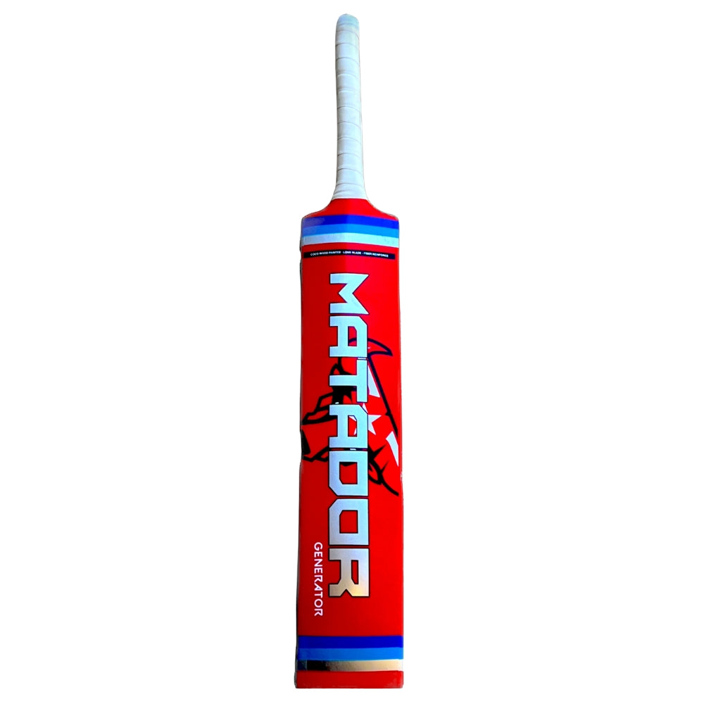 Zee Sports Matador Cricket Bat Coco Wood Tape Tennis Custom Made