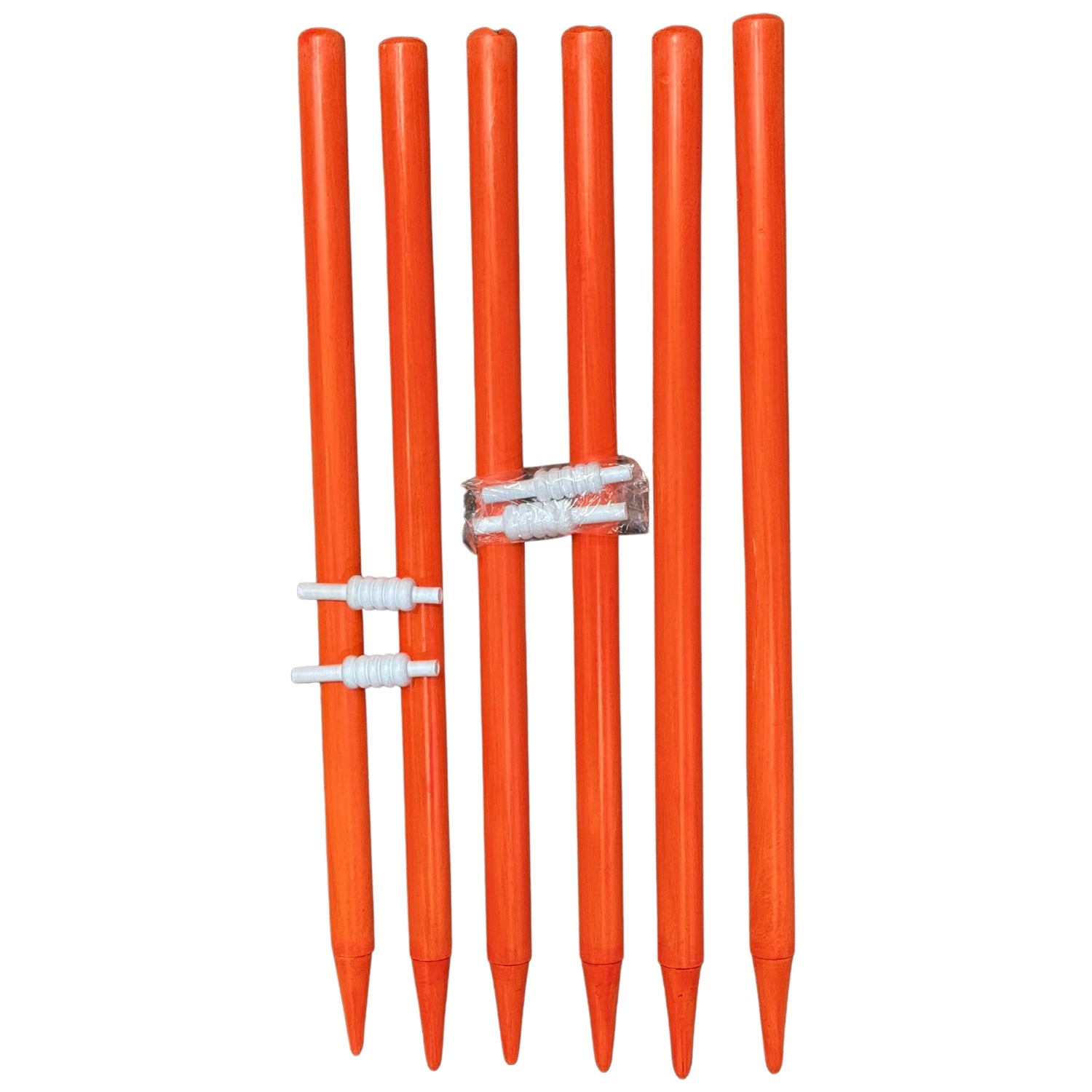 Zee Sports Cricket Stumps Yellow Orange