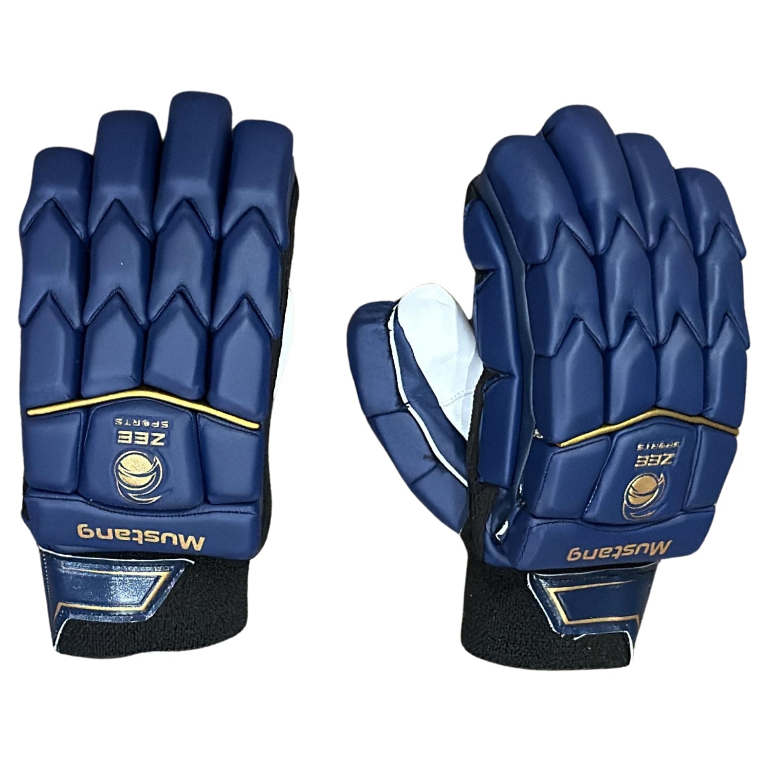 Zee Sports Cricket Batting Gloves Mustang Blue