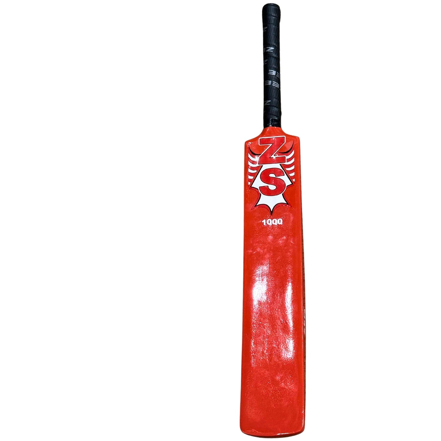 Zee Sports Cricket Bat Fiberglass Tape Tennis Red