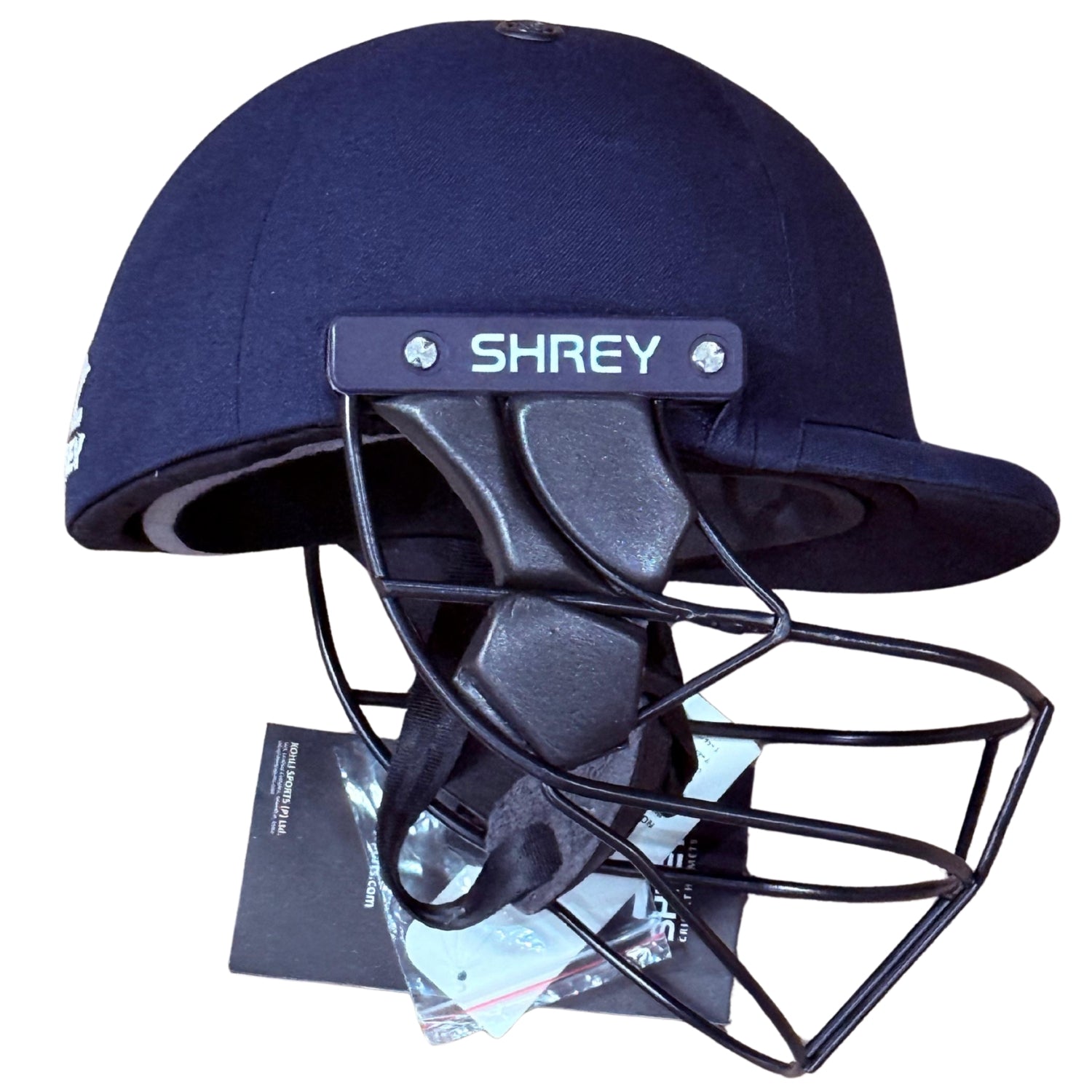 Shrey Cricket Batting Helmet Armor 2.0 Navy Blue
