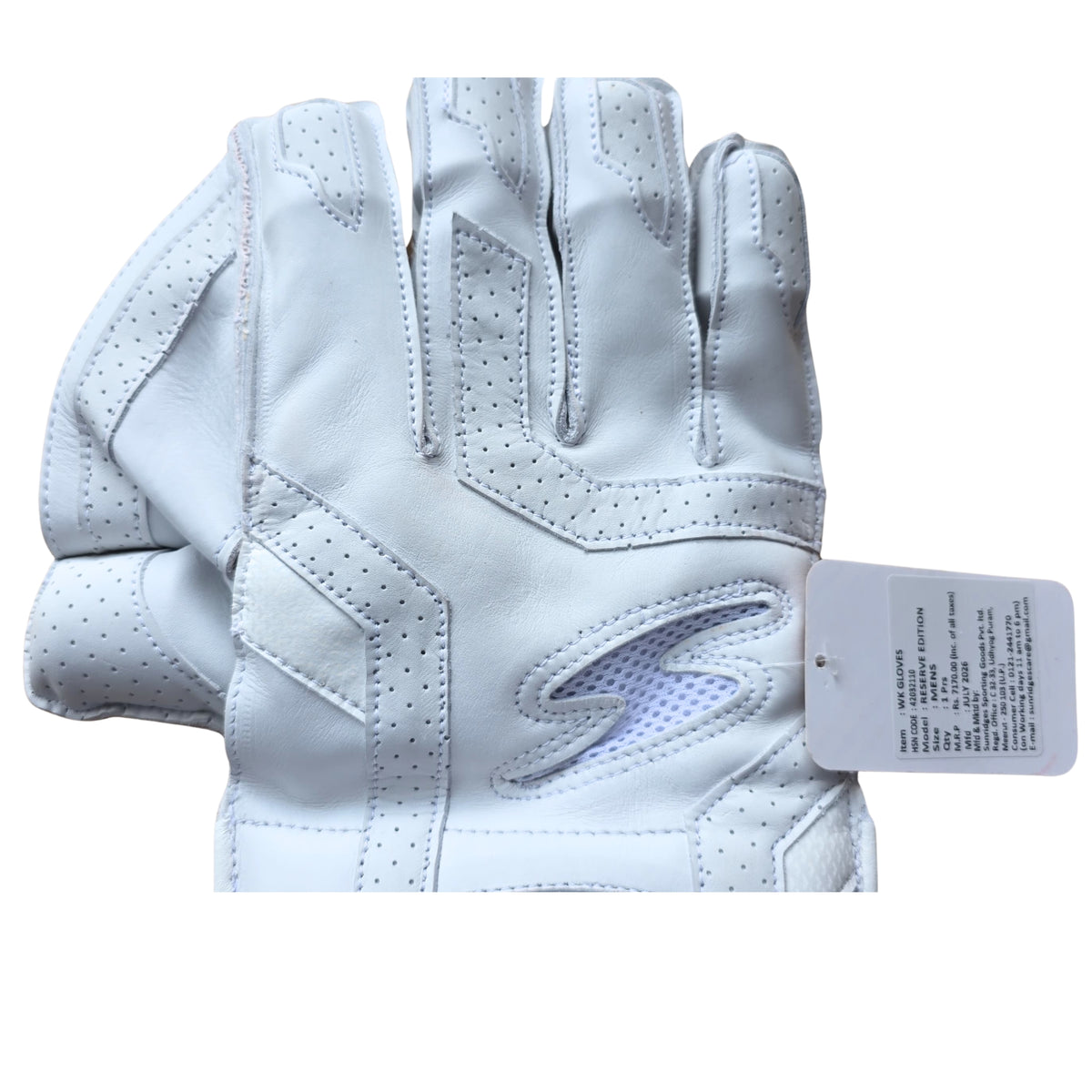 SS Wicket Keeping Gloves Reserve Edition