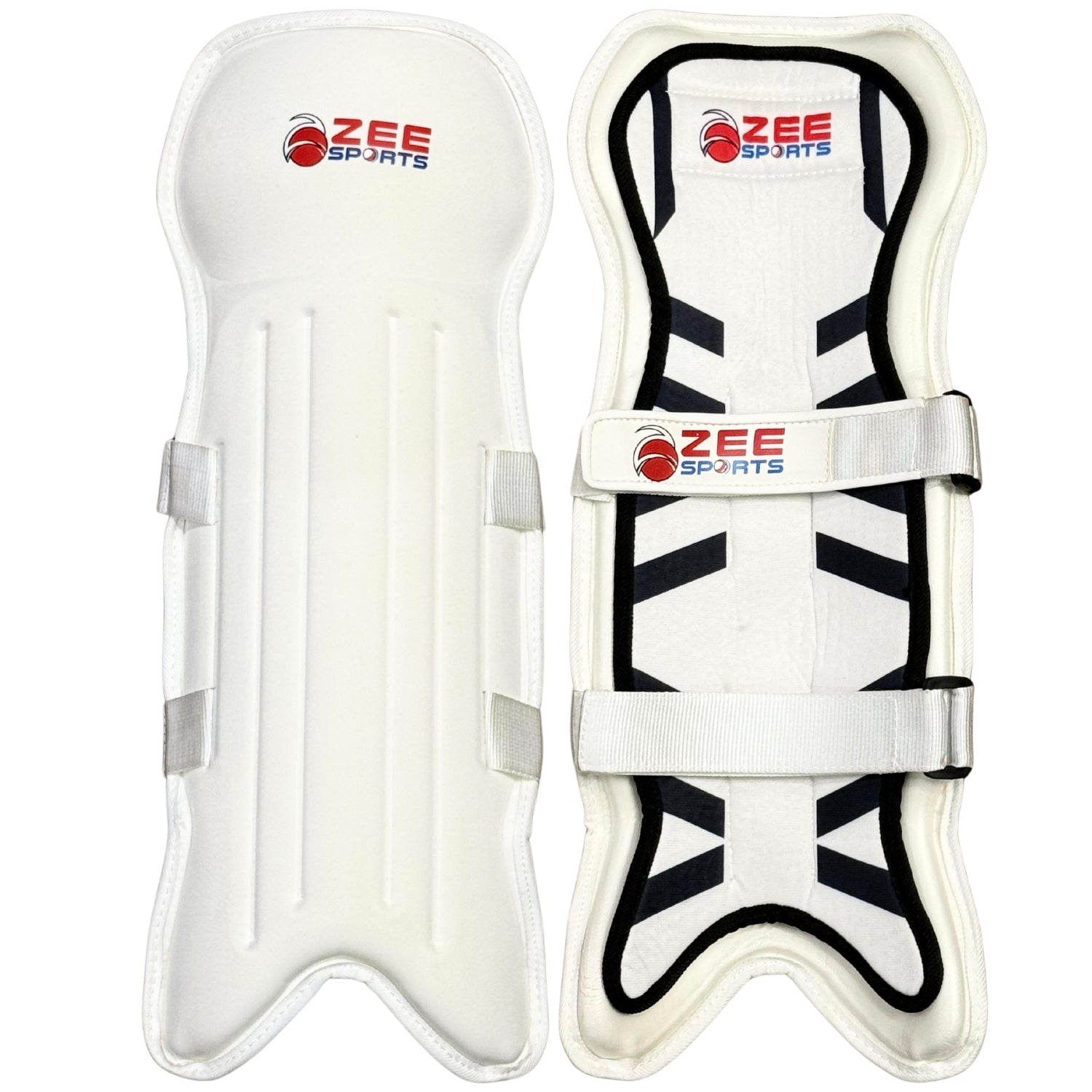 Zee Sports Cricket Batting Pads Junior XXS White