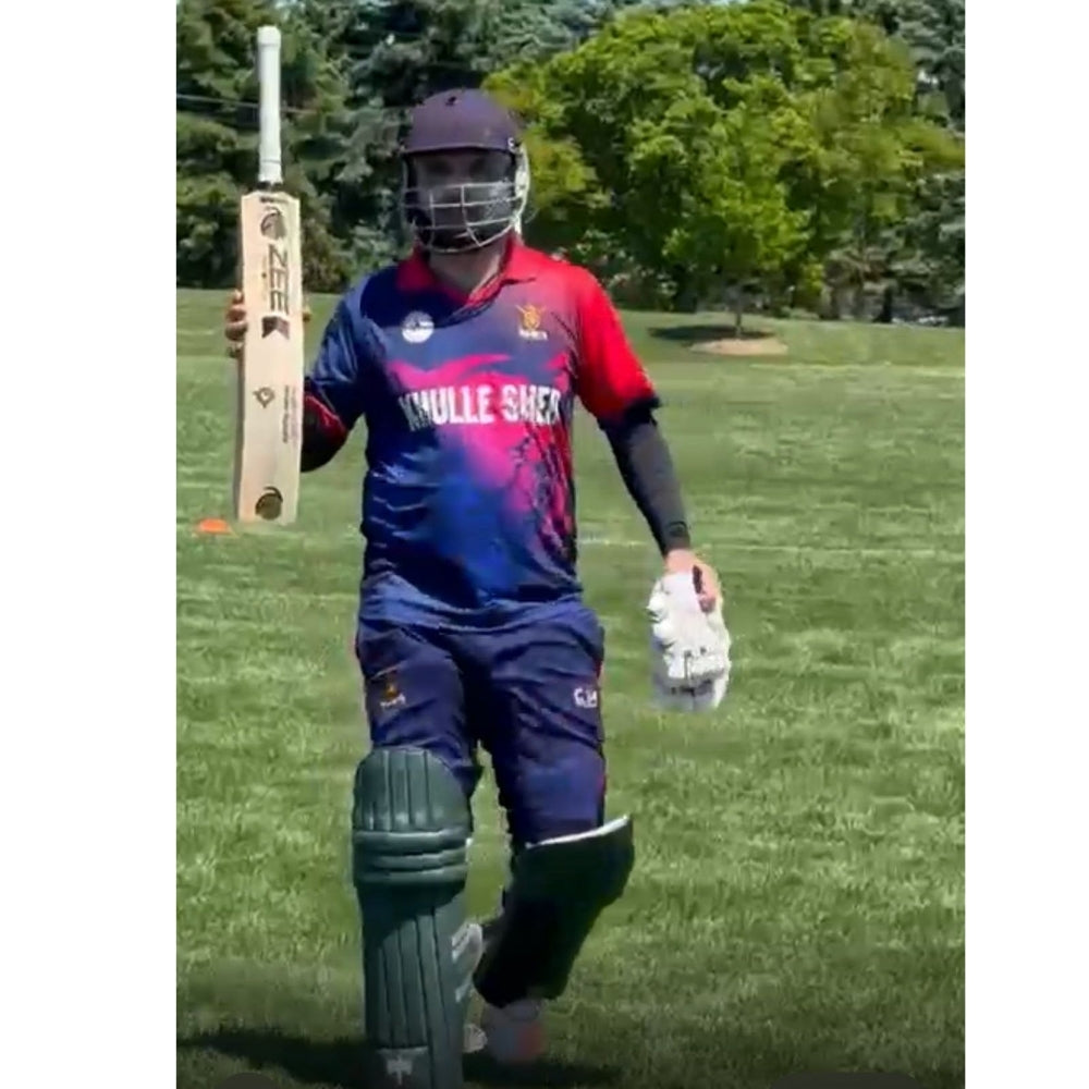 Zee Sports Cricket Bat Maverick 5-Star Players Edition Grade A Premium Bat English Willow Short Handlle