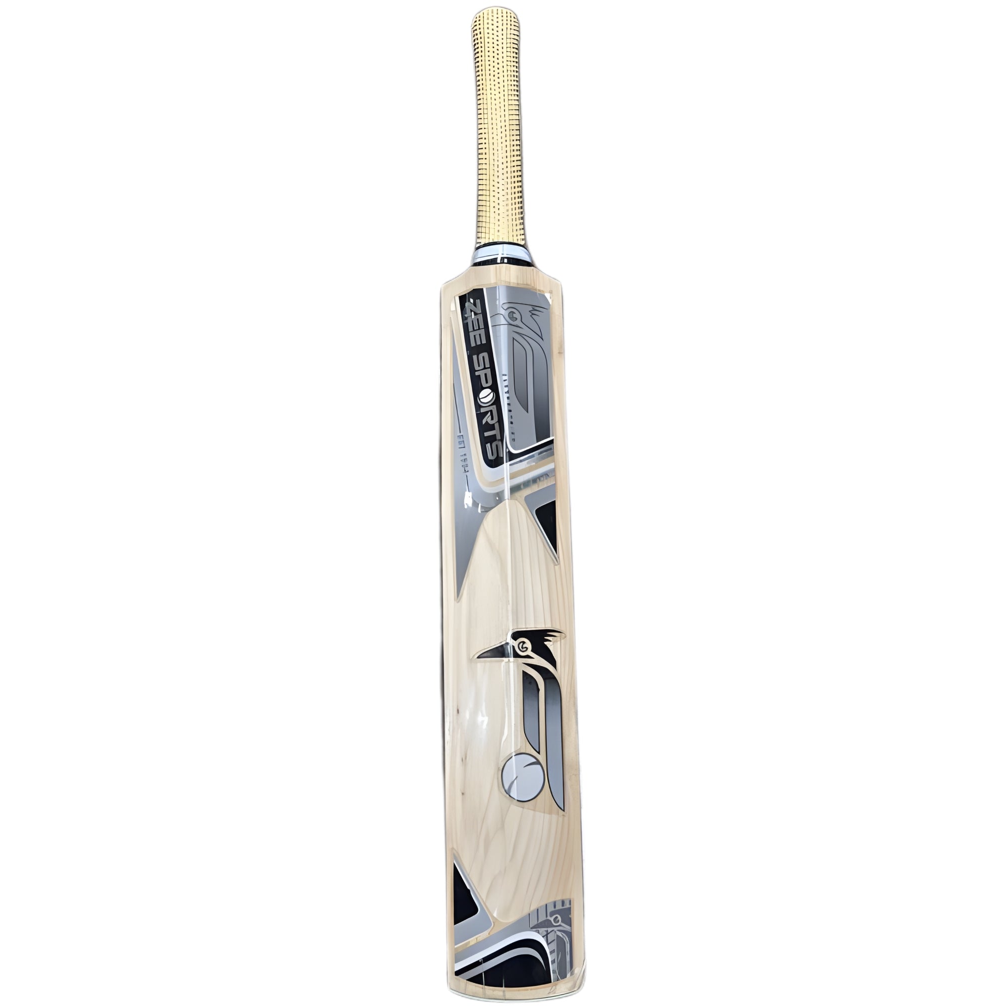 Zee Sports Cricket Bat WoodpeckerKashmir Willow Youth Series Silver