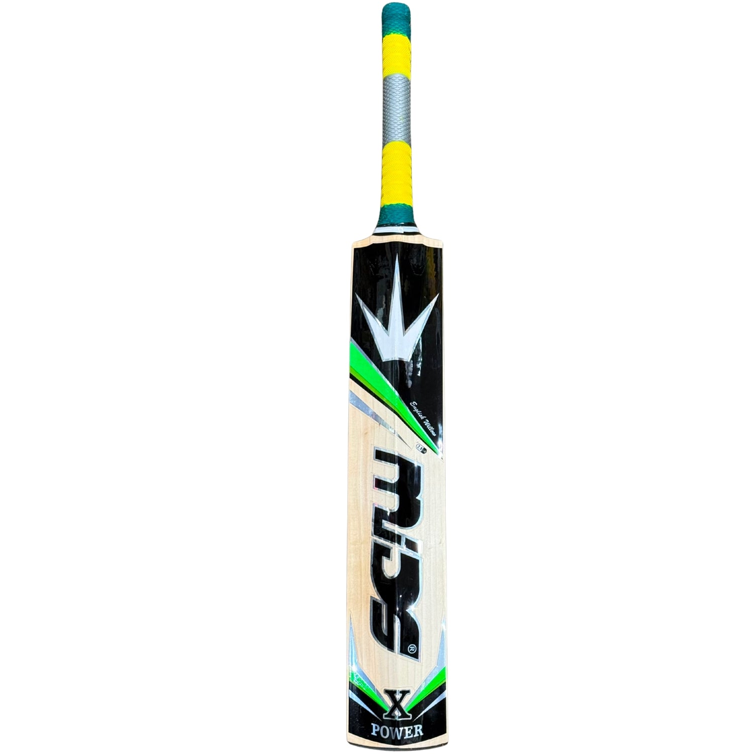 MIDS Cricket Bat X Power English Willow Green