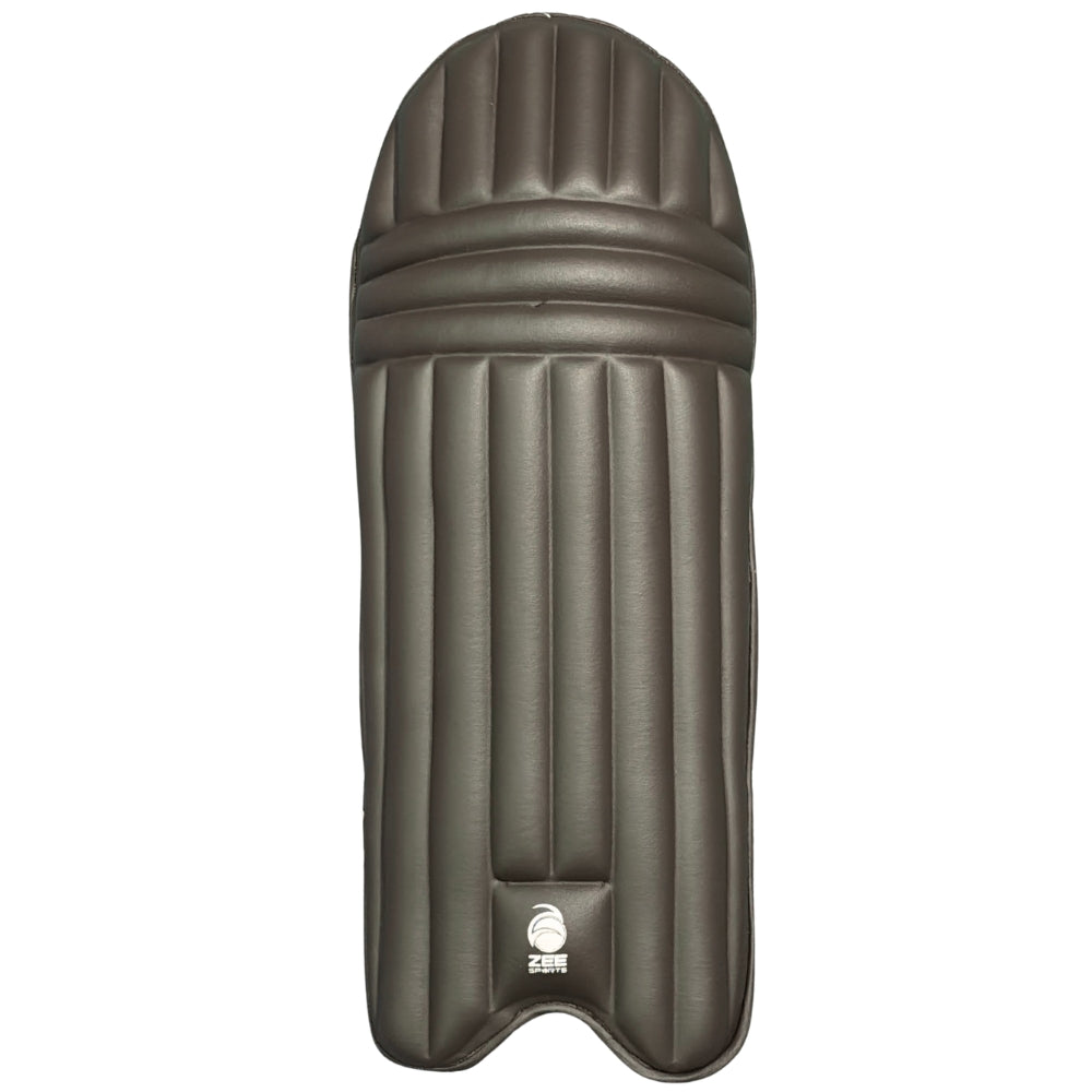 Zee Sports Batting Pads Double Strap GelTech Black