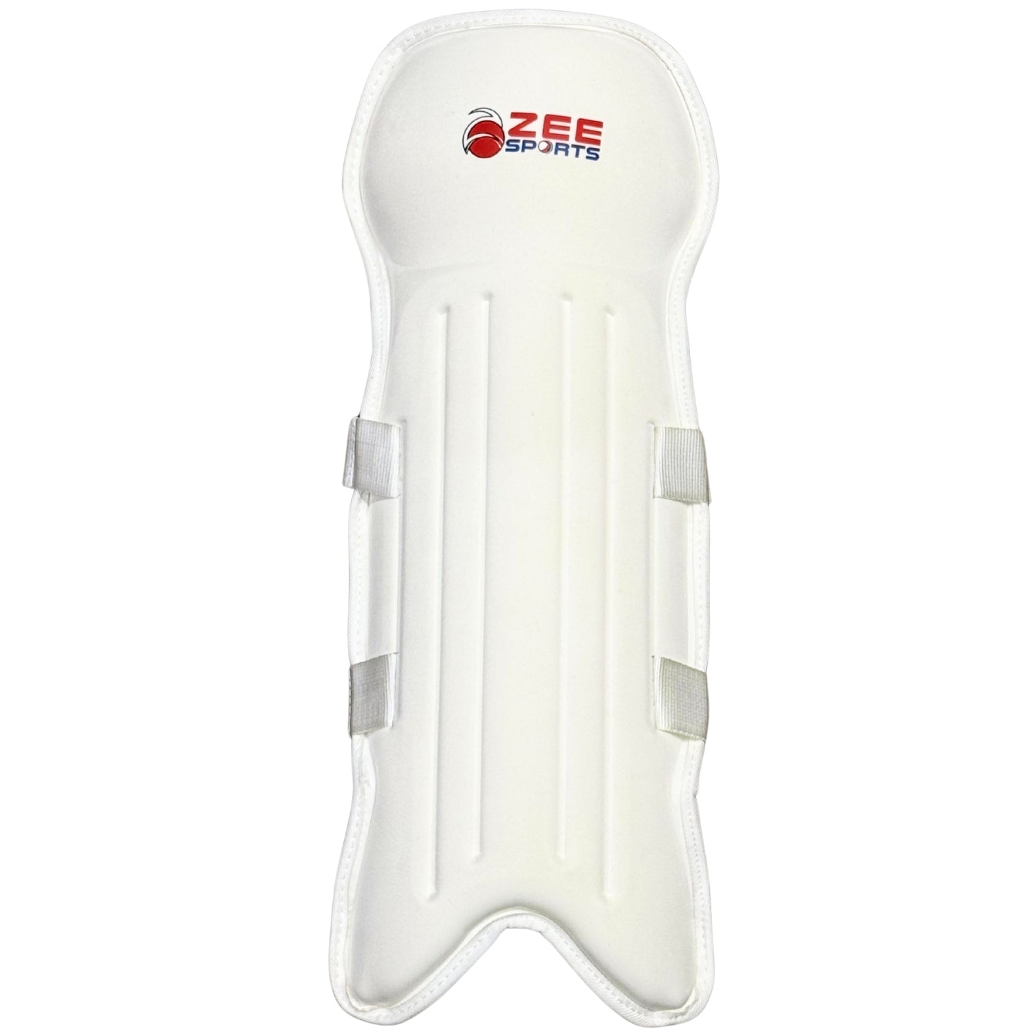 Zee Sports Cricket Wicket Keeping Pads Adults White