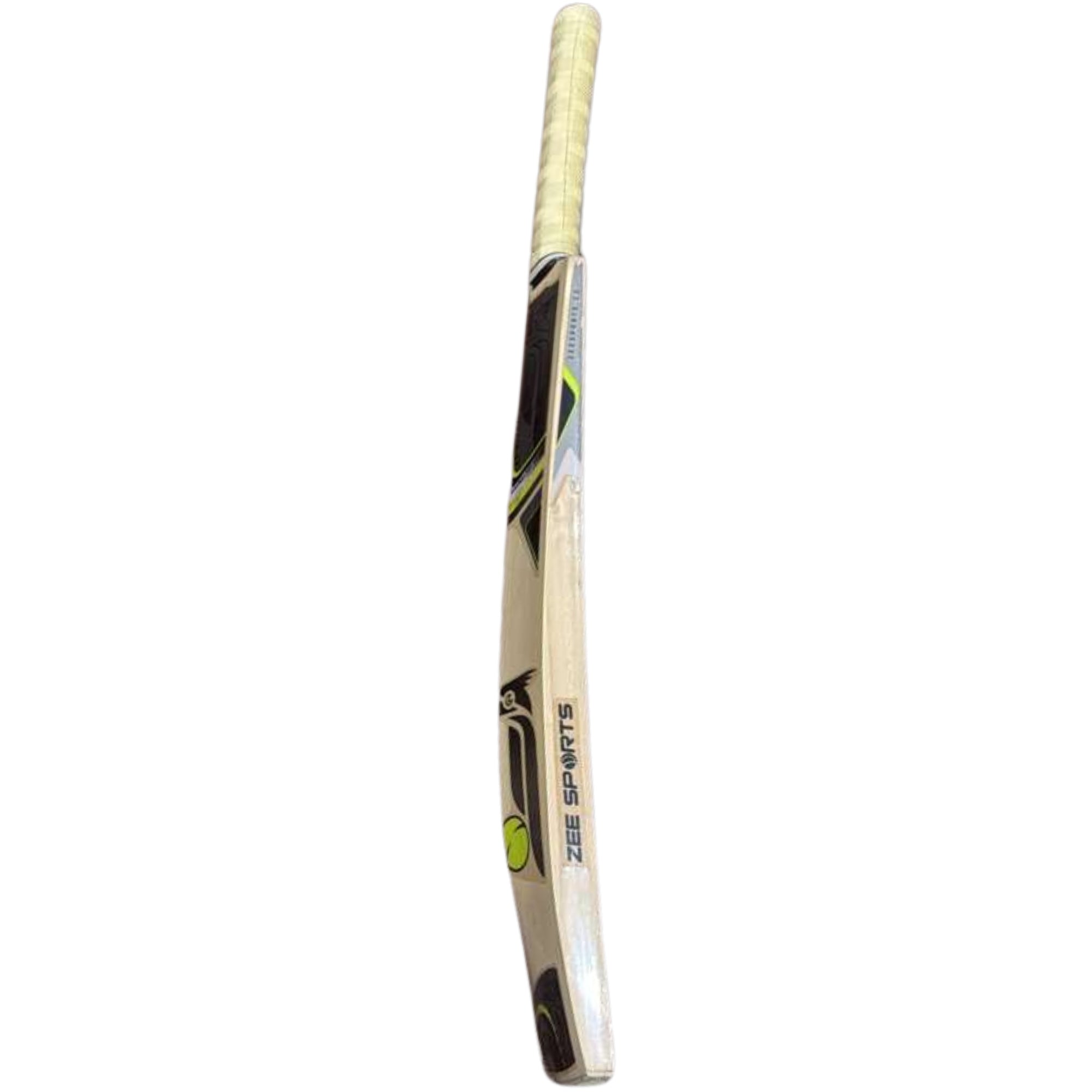 Zee Sports Cricket Bat Woodpecker Youth Series English Willow Yellow