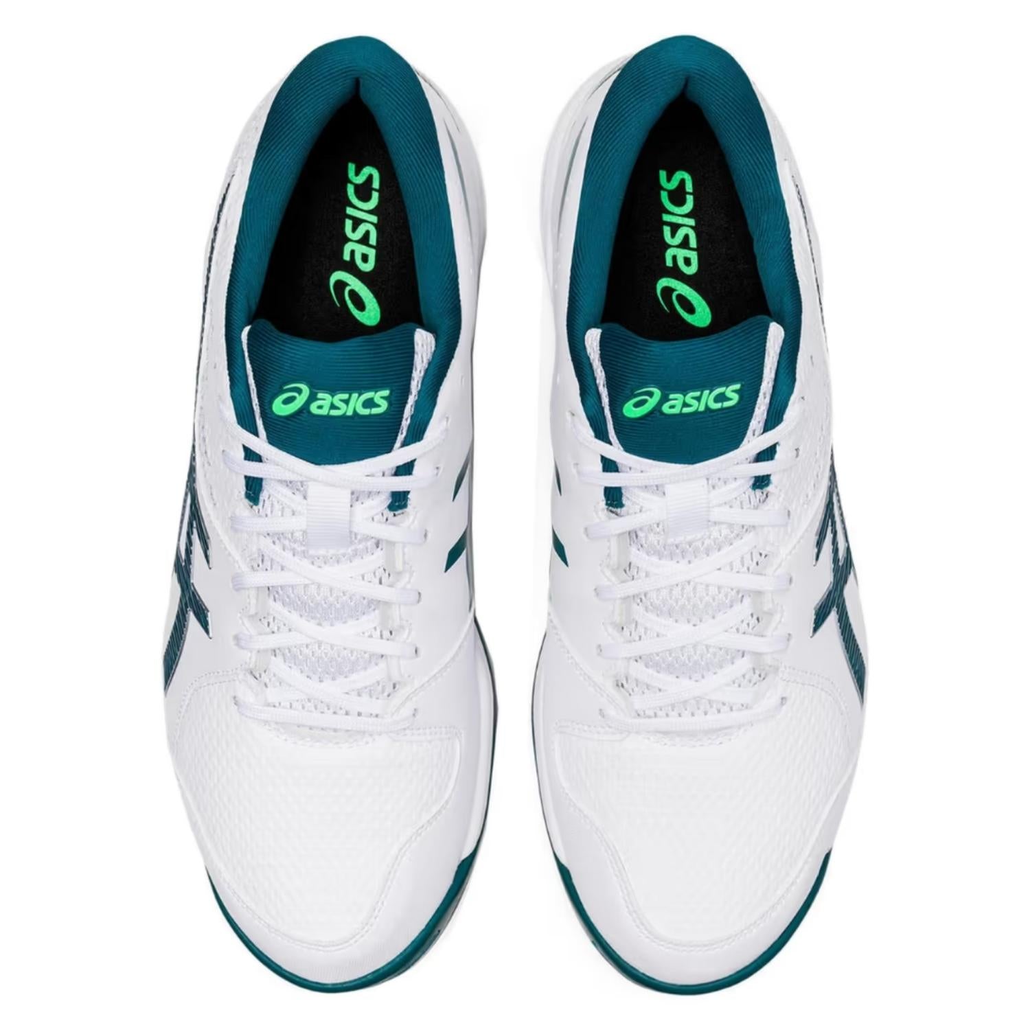 Asics Shoes, Gel-Peake 2, Cricket Shoes White/Velvet Pine