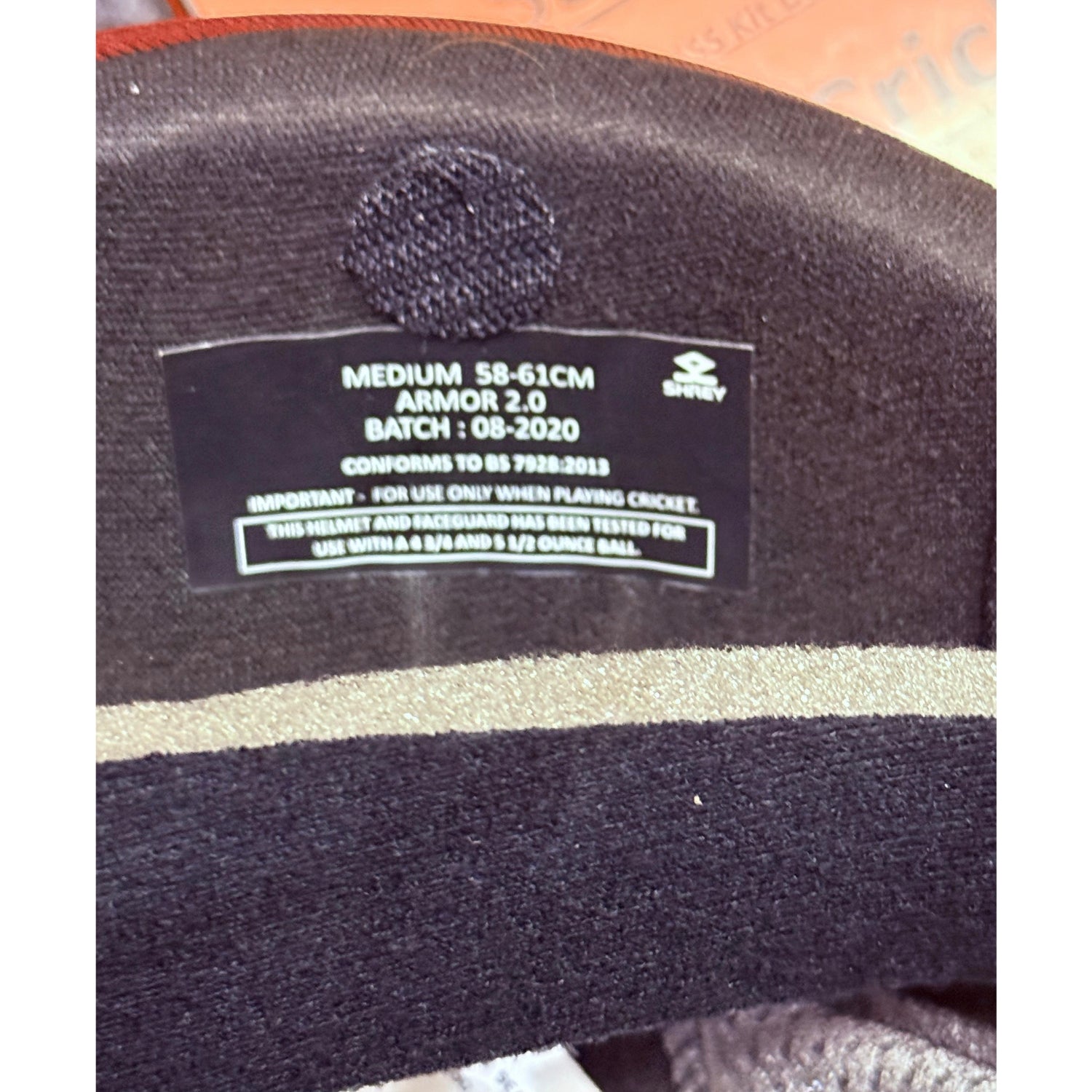 Shrey Cricket Batting Helmet Armor 2.0 Maroon Red