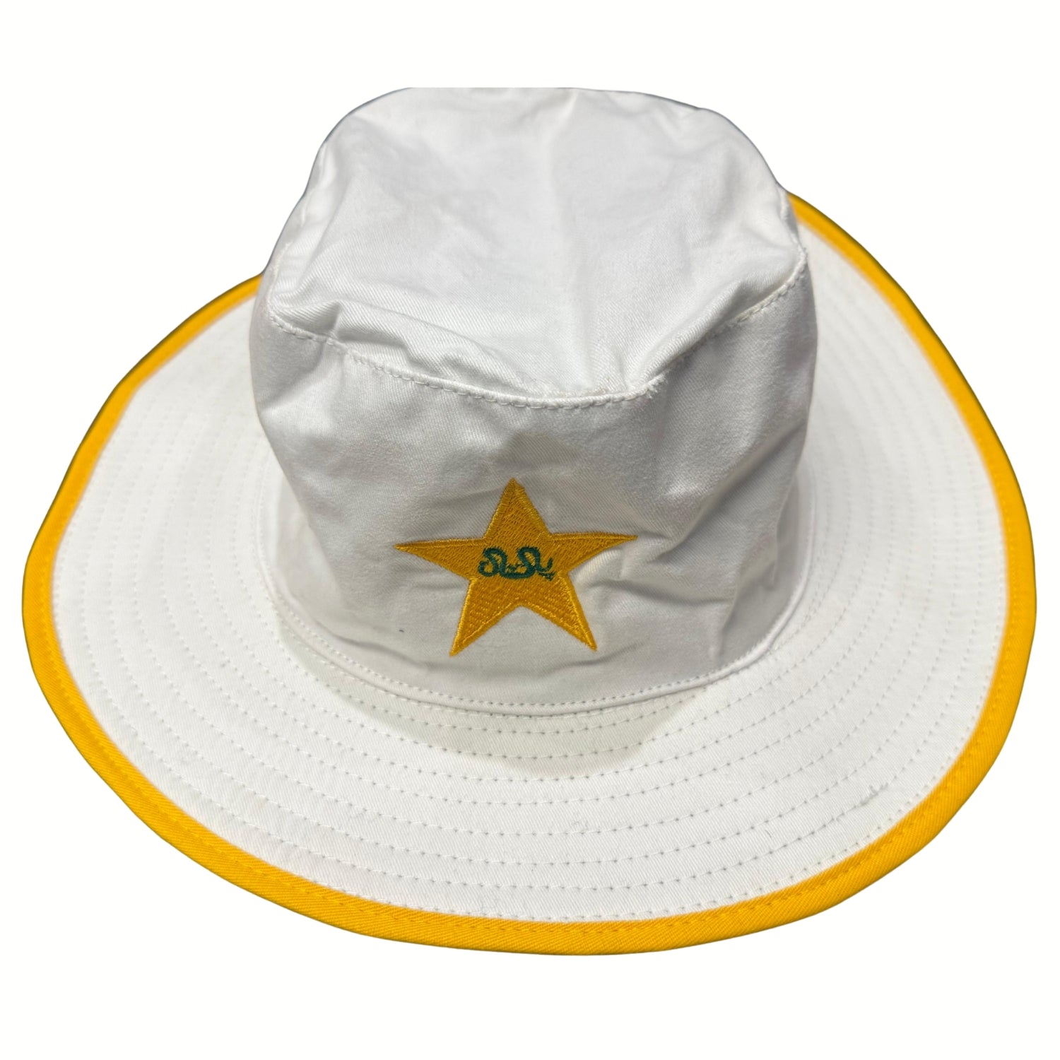 Zee Sports Sun Hat Pakistan Team Green & Yellow/ White & Yellow