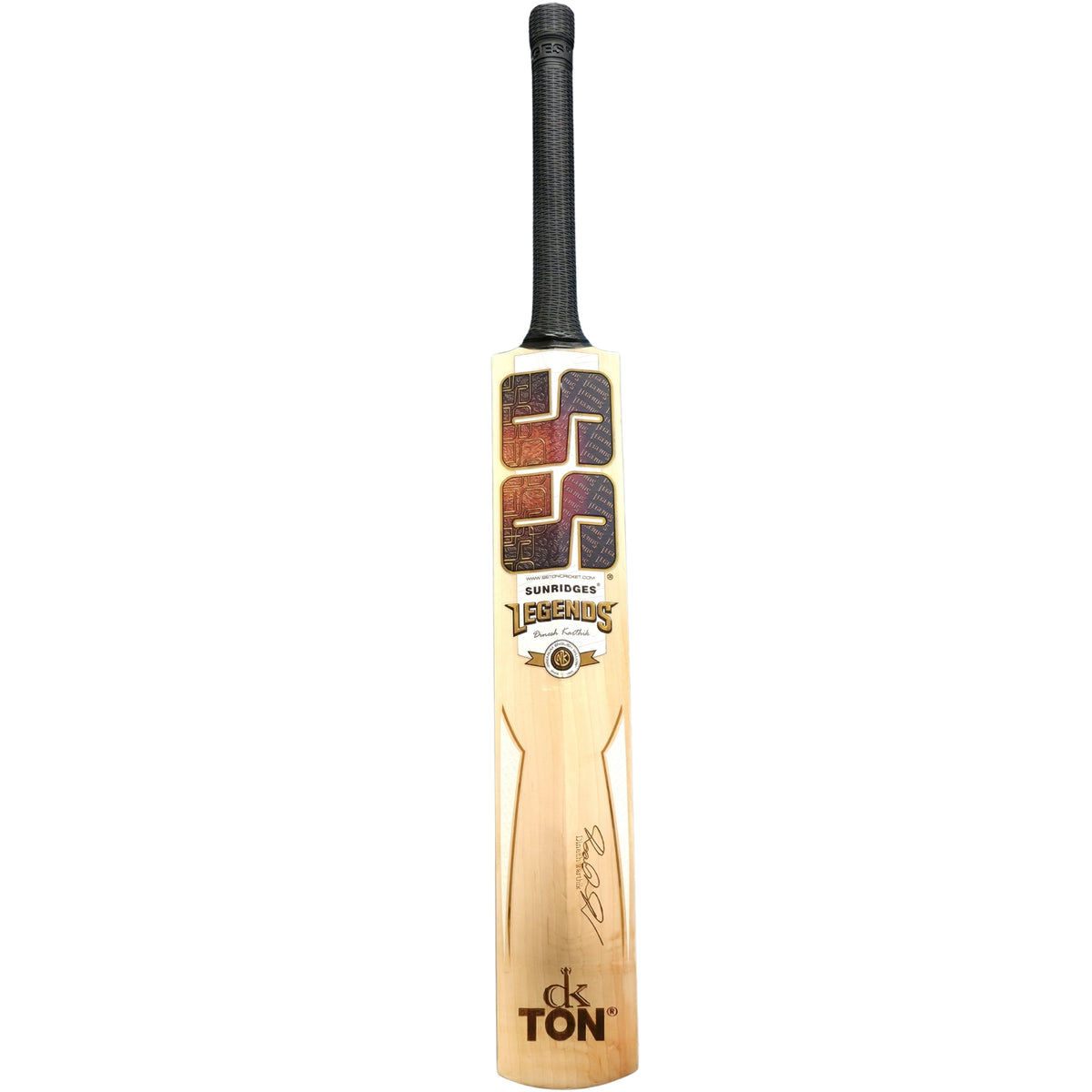 SS Cricket Bat Ton Sunridges Legends Dinesh Karthik Edition English Willow SH Adult