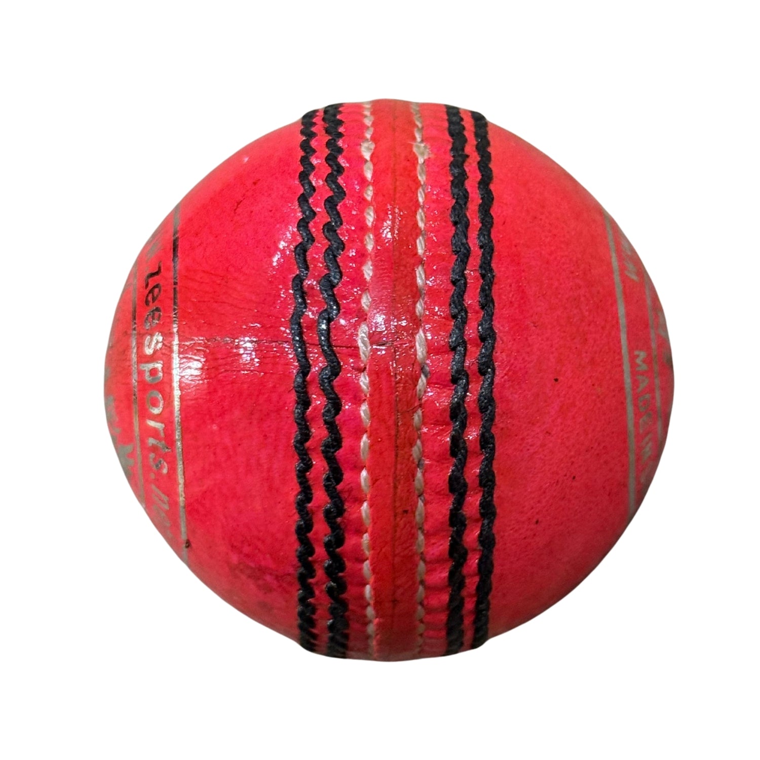 Zee Sports Cricket Ball Super Dragan Youth White/Neon Pink