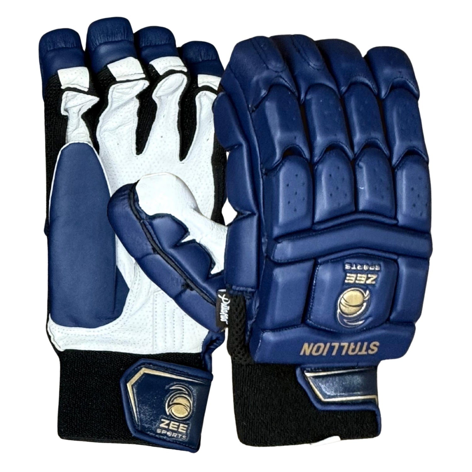 Zee Sports Cricket Batting Gloves Stallion Blue