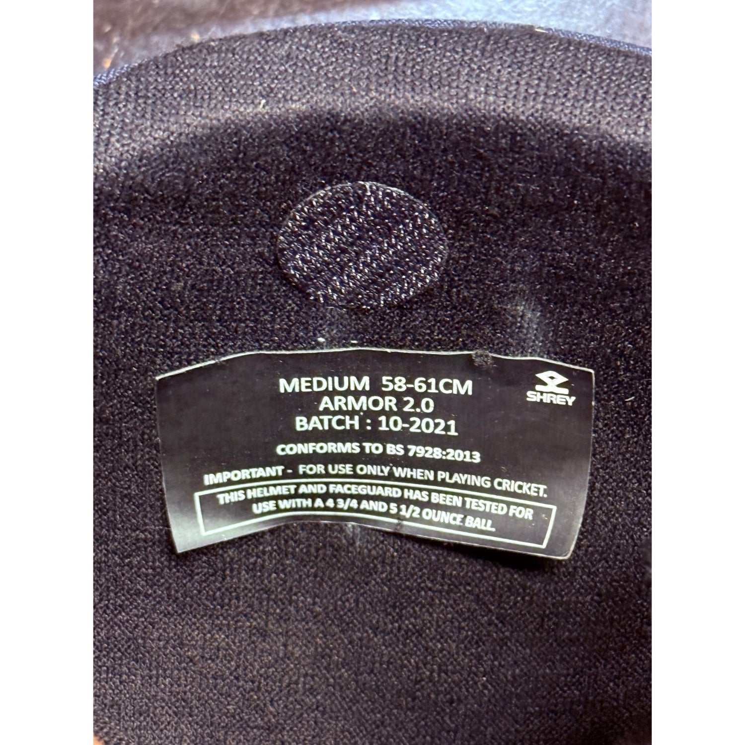 Shrey Cricket Batting Helmet Armor 2.0 Navy Blue