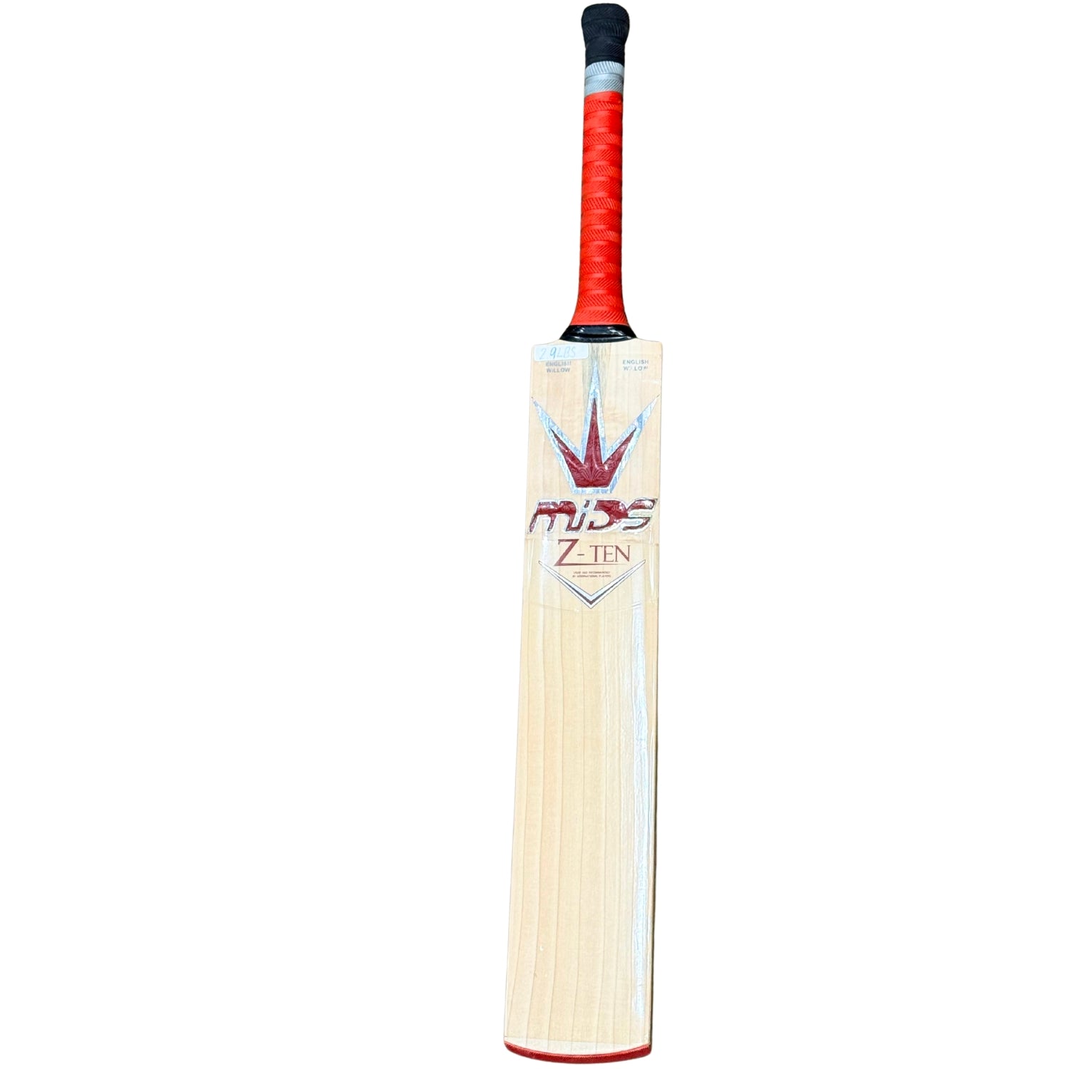 MIDS Cricket Bat Z Ten English Willow Players Grade