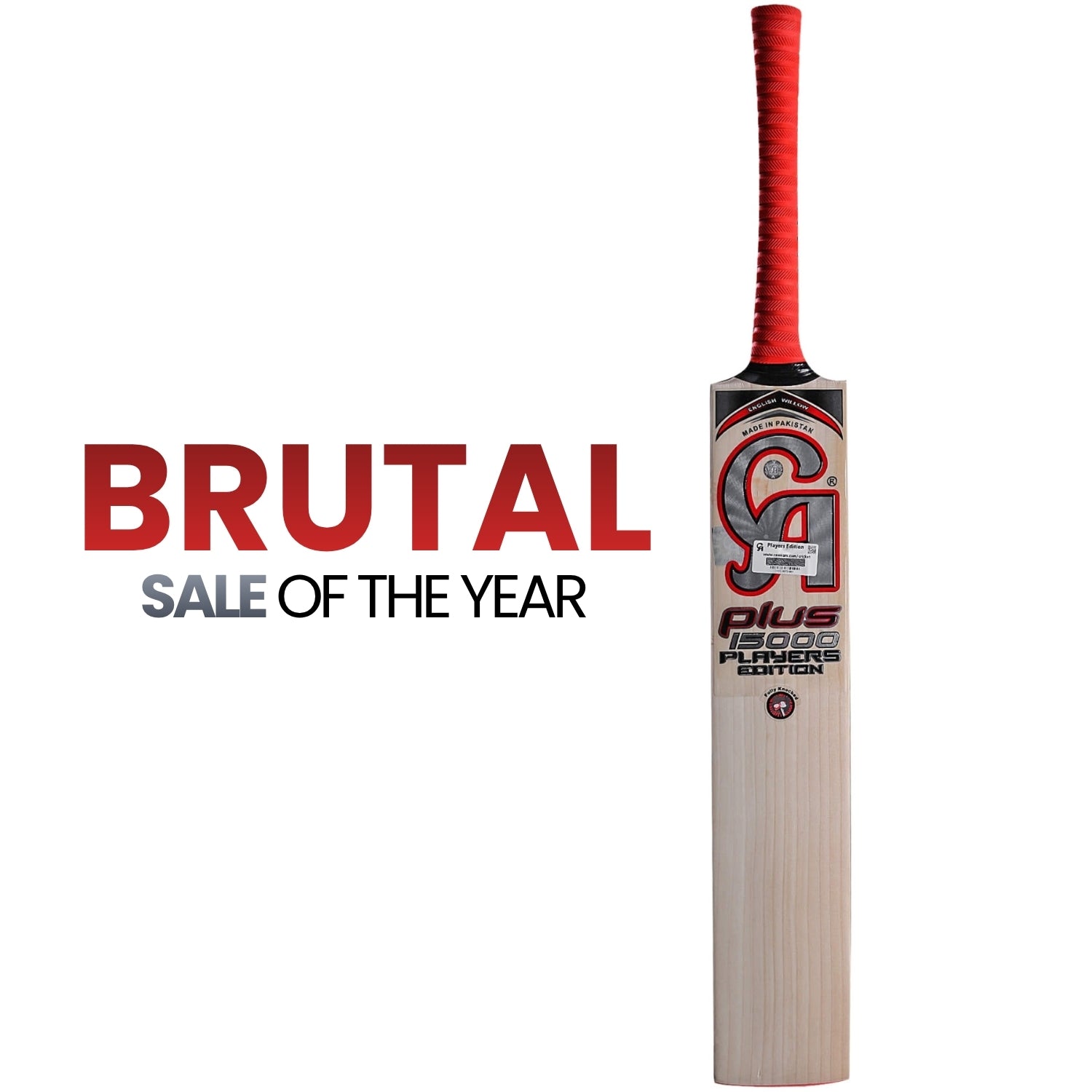 CA Cricket Bat Plus 15000 Players Edition English Willow