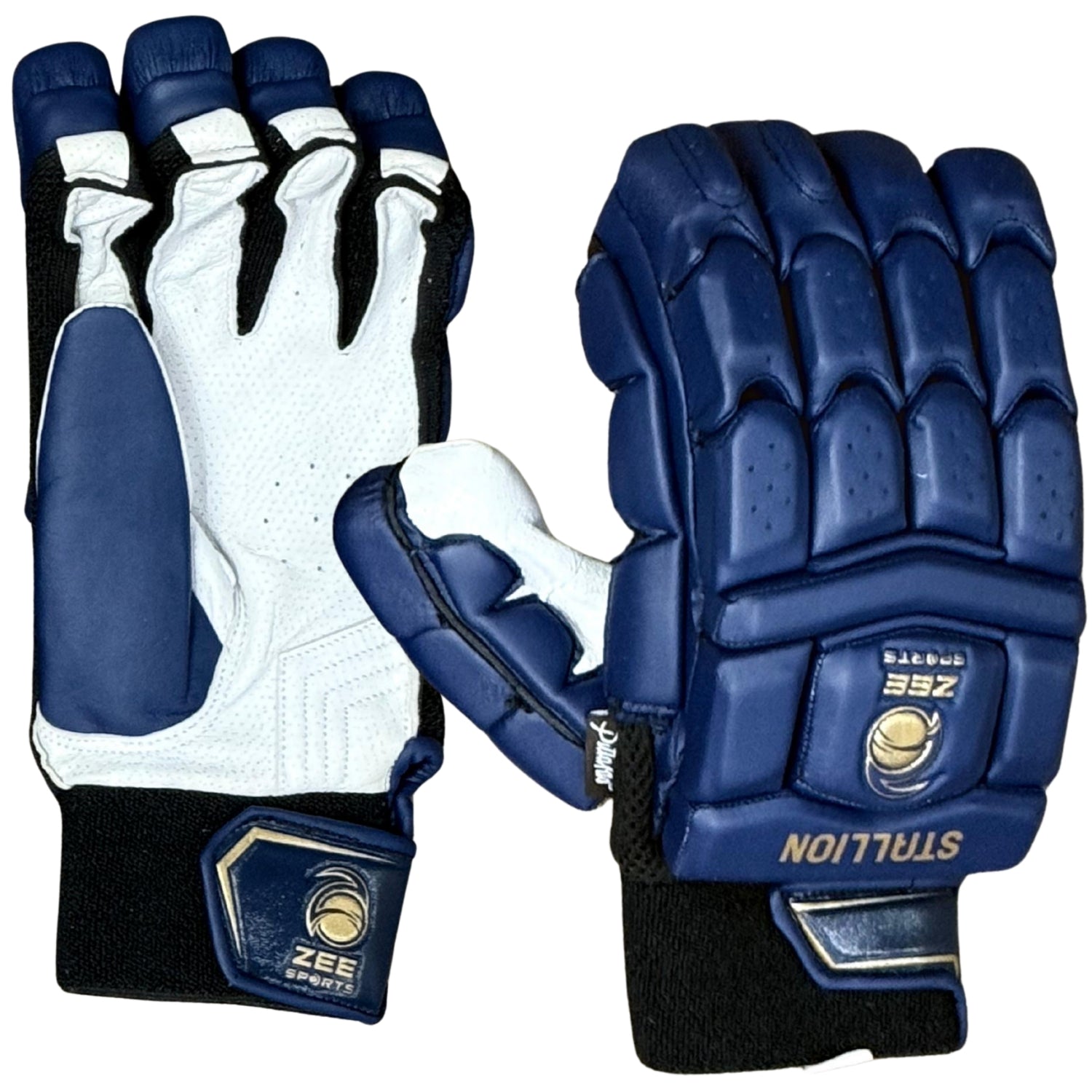 Zee Sports Cricket Batting Gloves Stallion Blue
