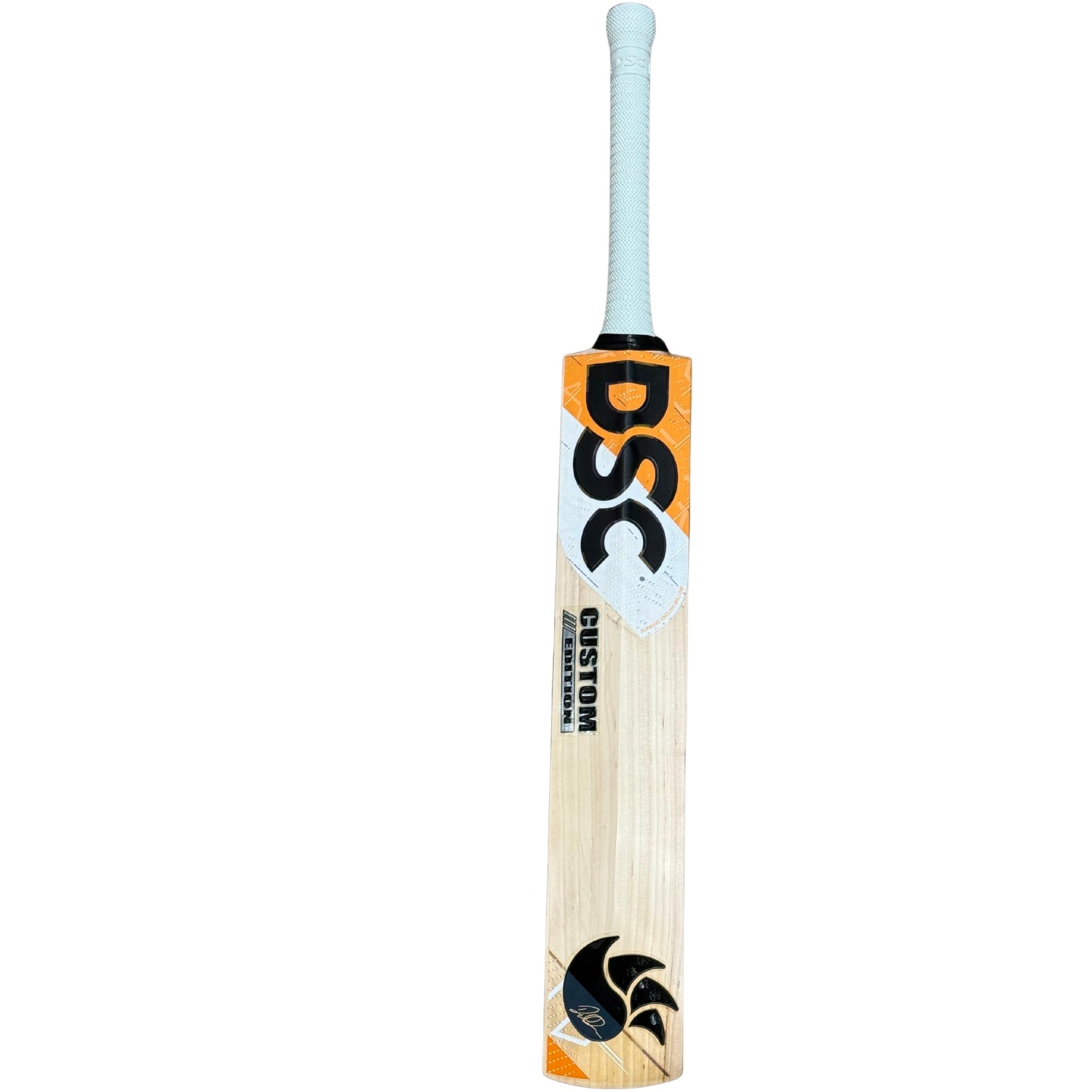DSC Cricket Bat Orange Custom English Willow David Warner