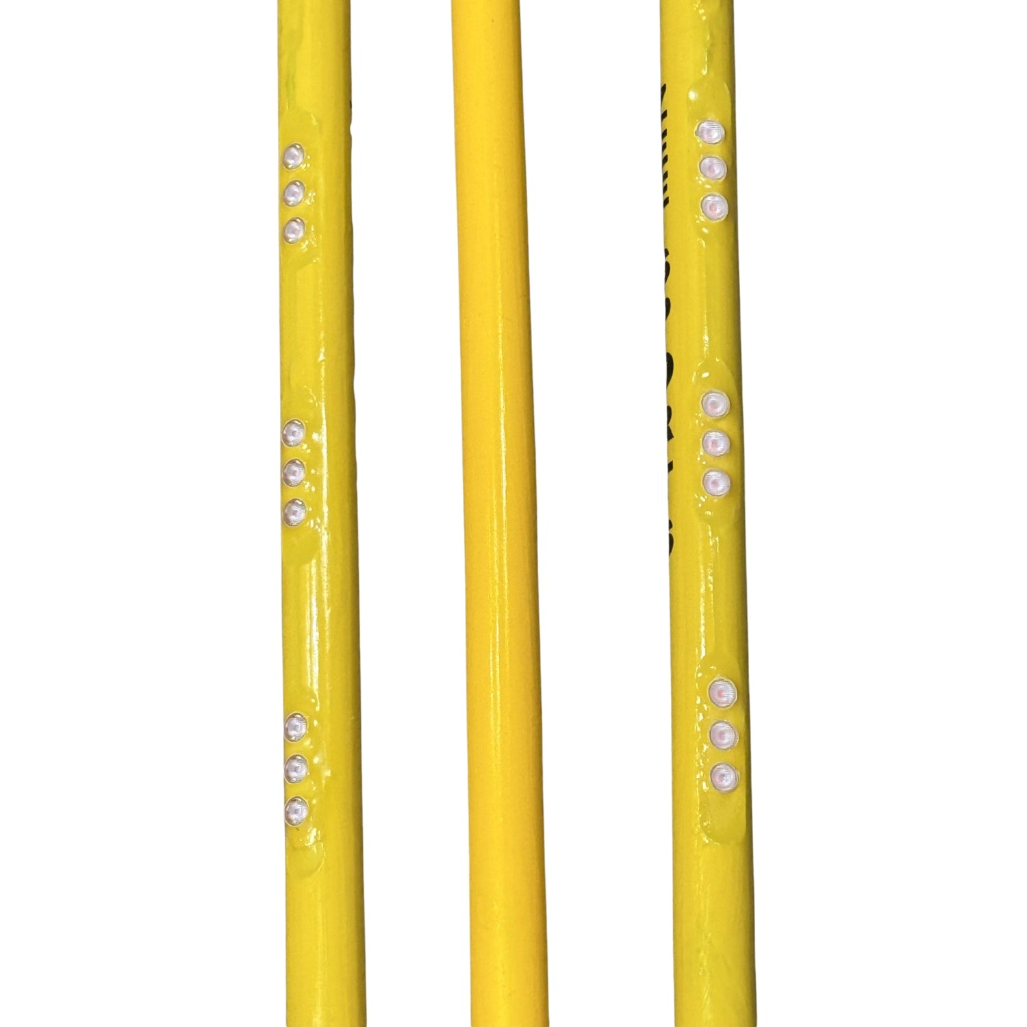 Zee Sports Cricket Stump Sets LED Black/Yellow