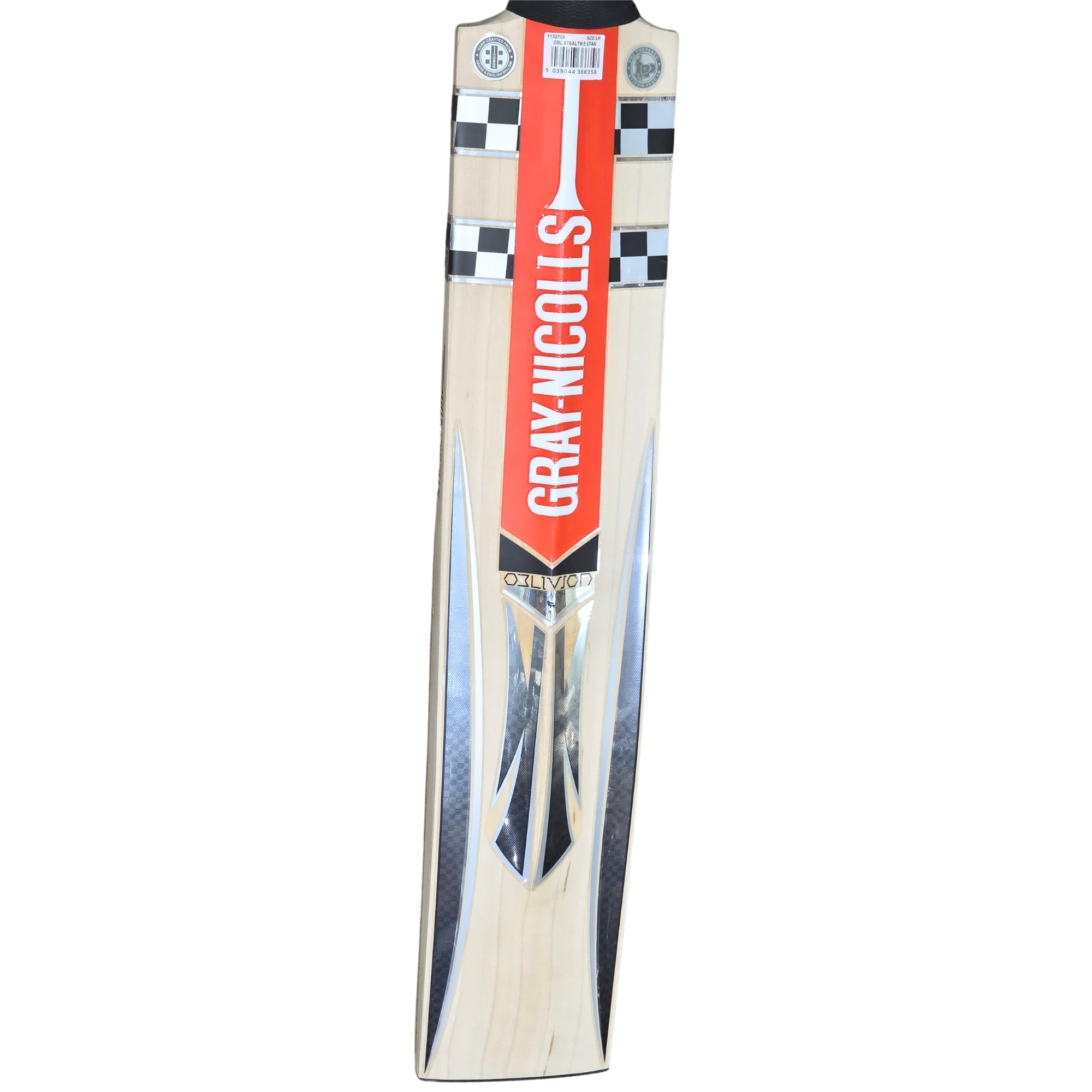 Gray Nicolls Cricket Bat Oblivion Stealth 5Star English Willow LH