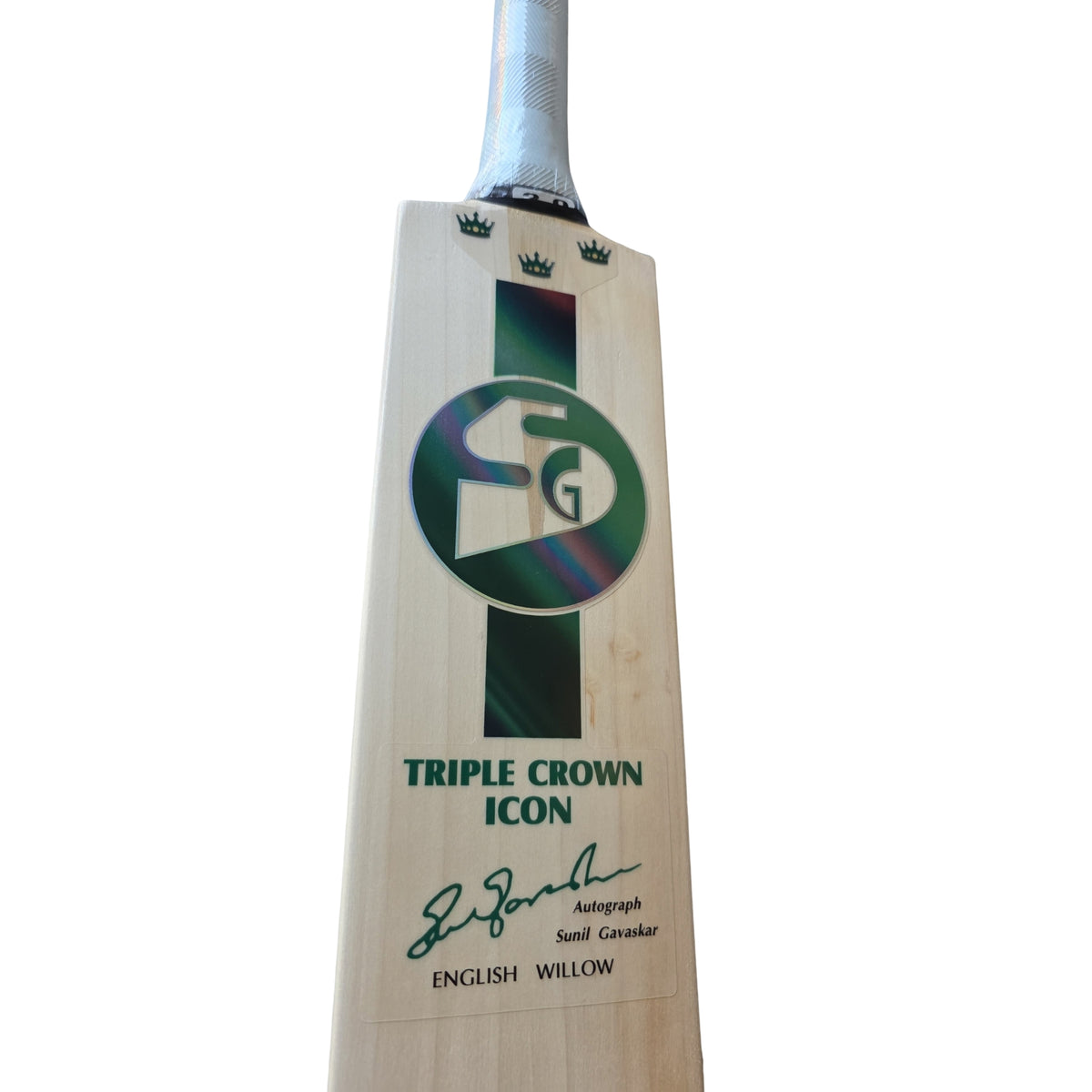 SG Cricket Bat Triple Crown Icon Sunil Gavaskar English Willow SH Adult - image 5