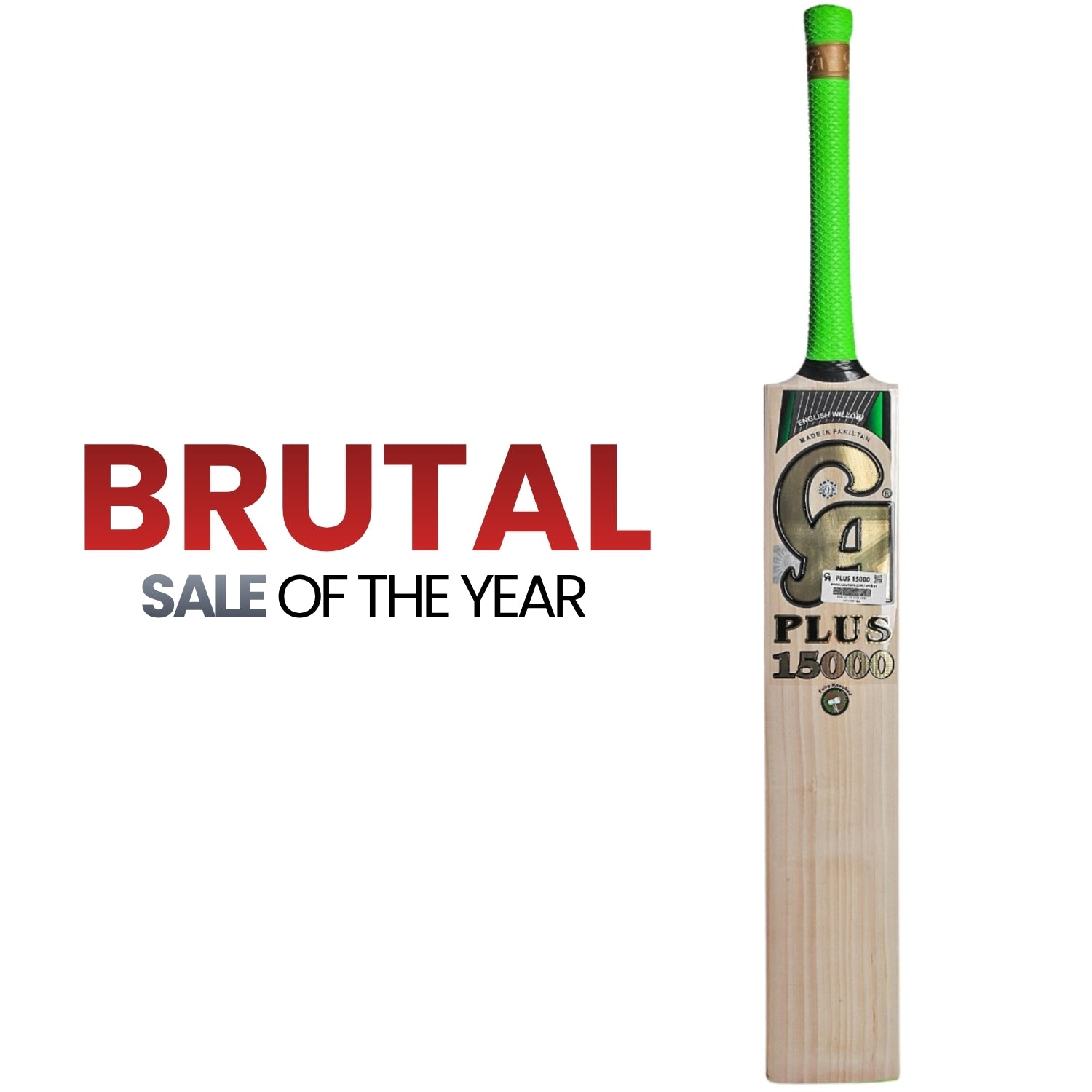 CA Cricket Bat Plus 15000 English Willow SH 2024 Model