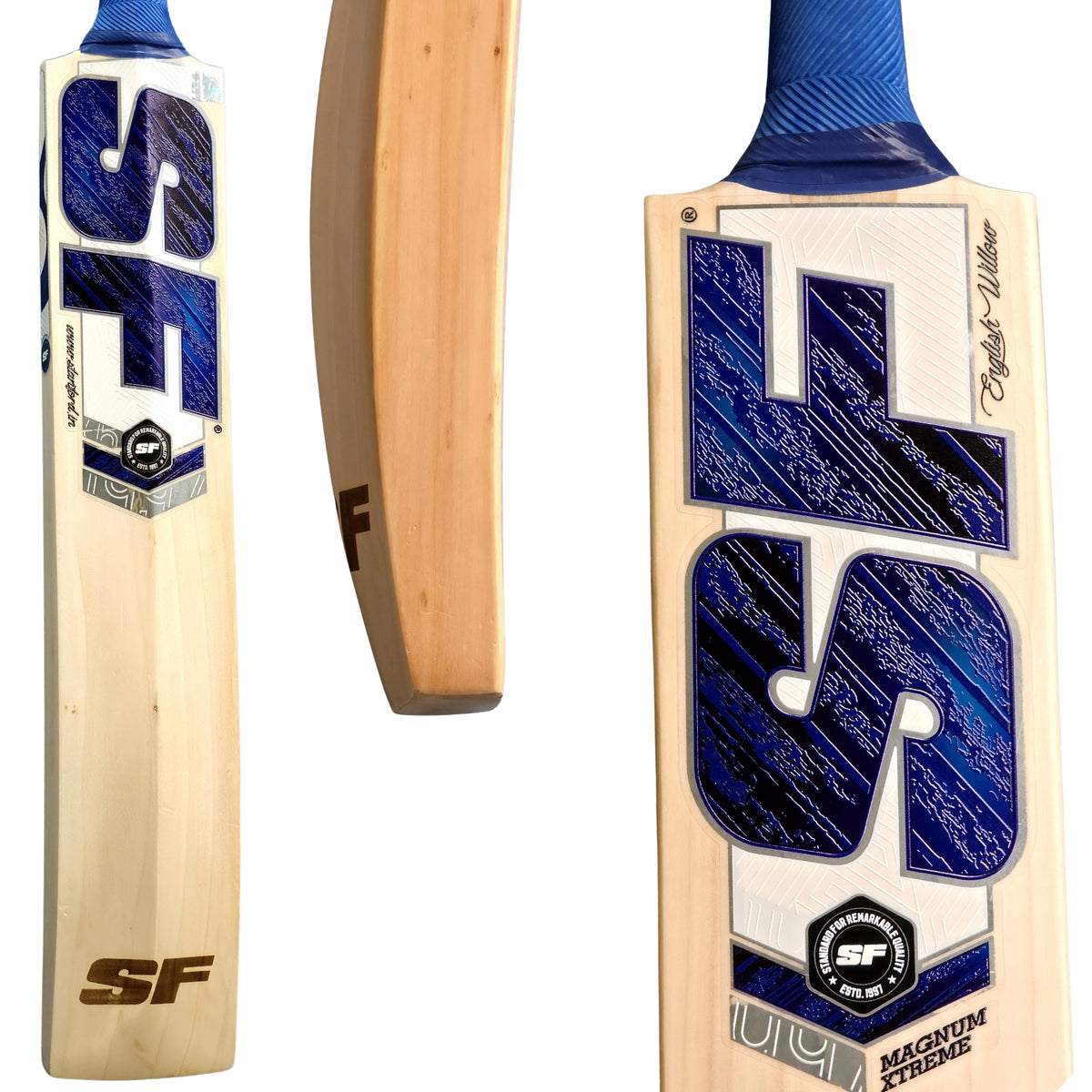 SF Cricket Bat Magnum Xtreme English Willow SH Adult - image 4