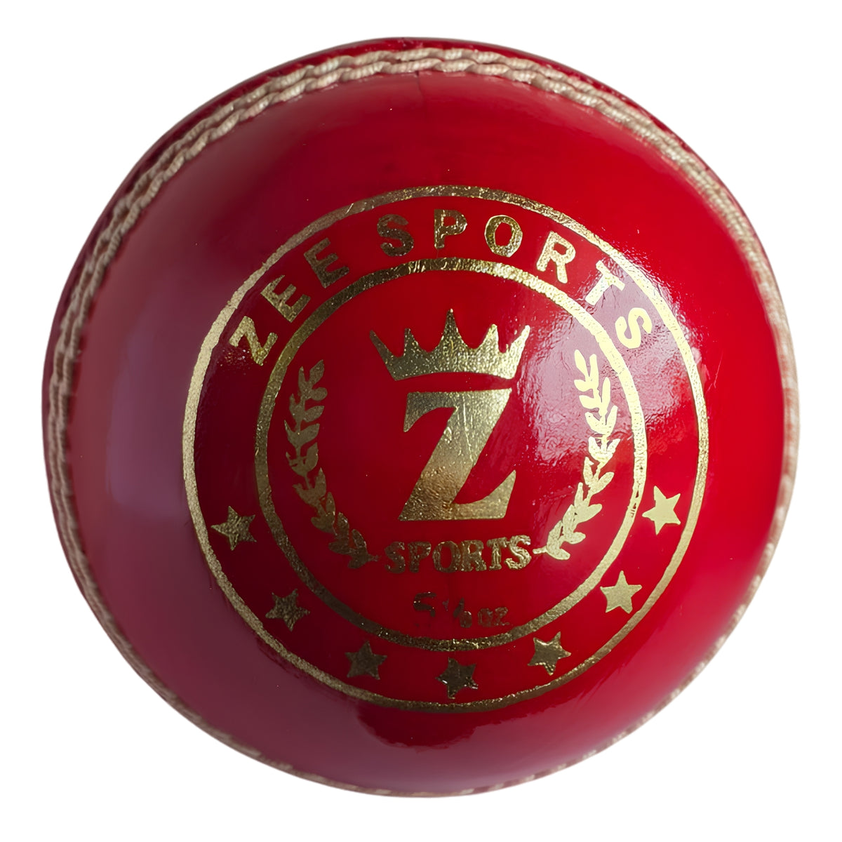 Zee Sports Cricket Ball Royal 7Star Cherry Red