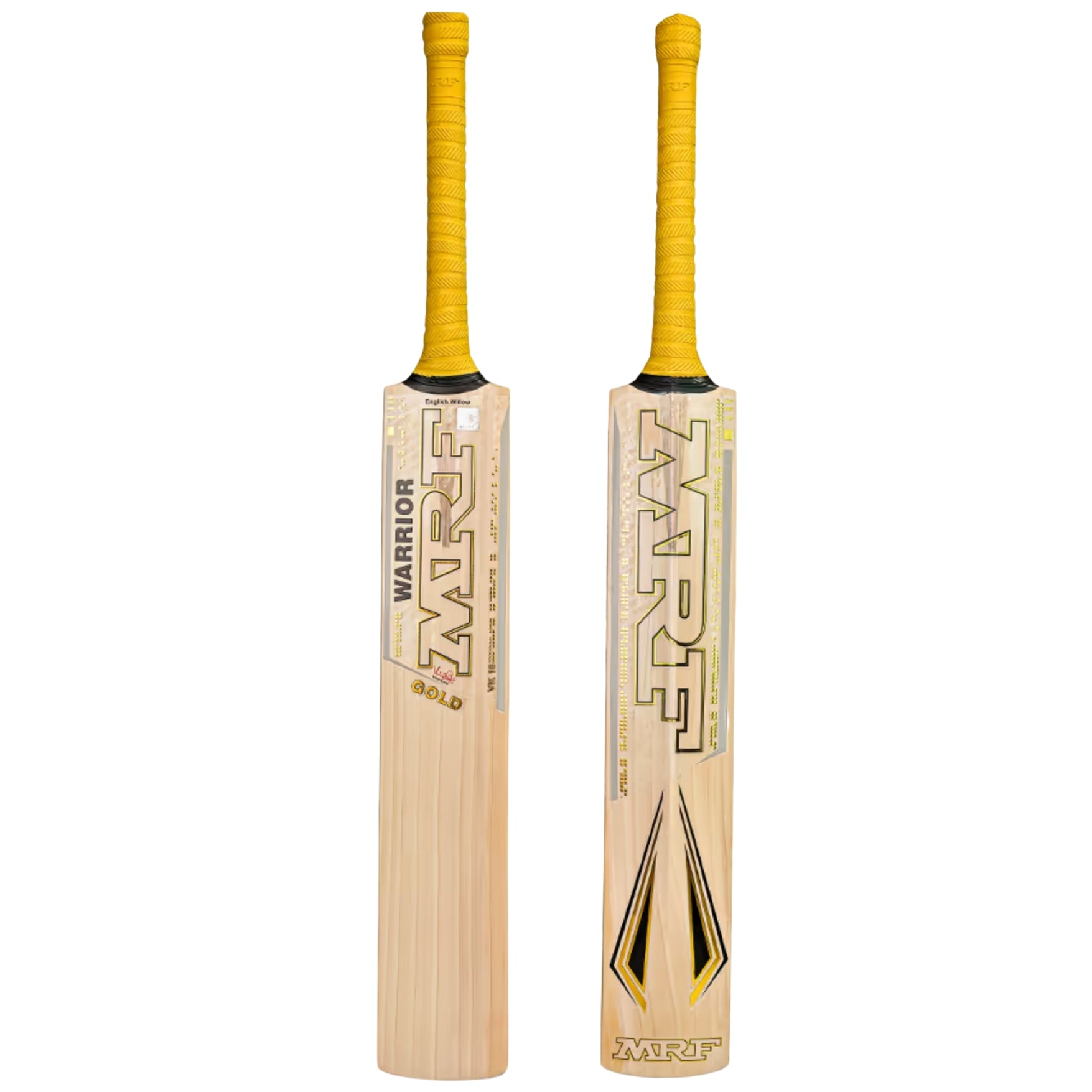 MRF Cricket Bat Warrior-Gold English Willow 2024 Model