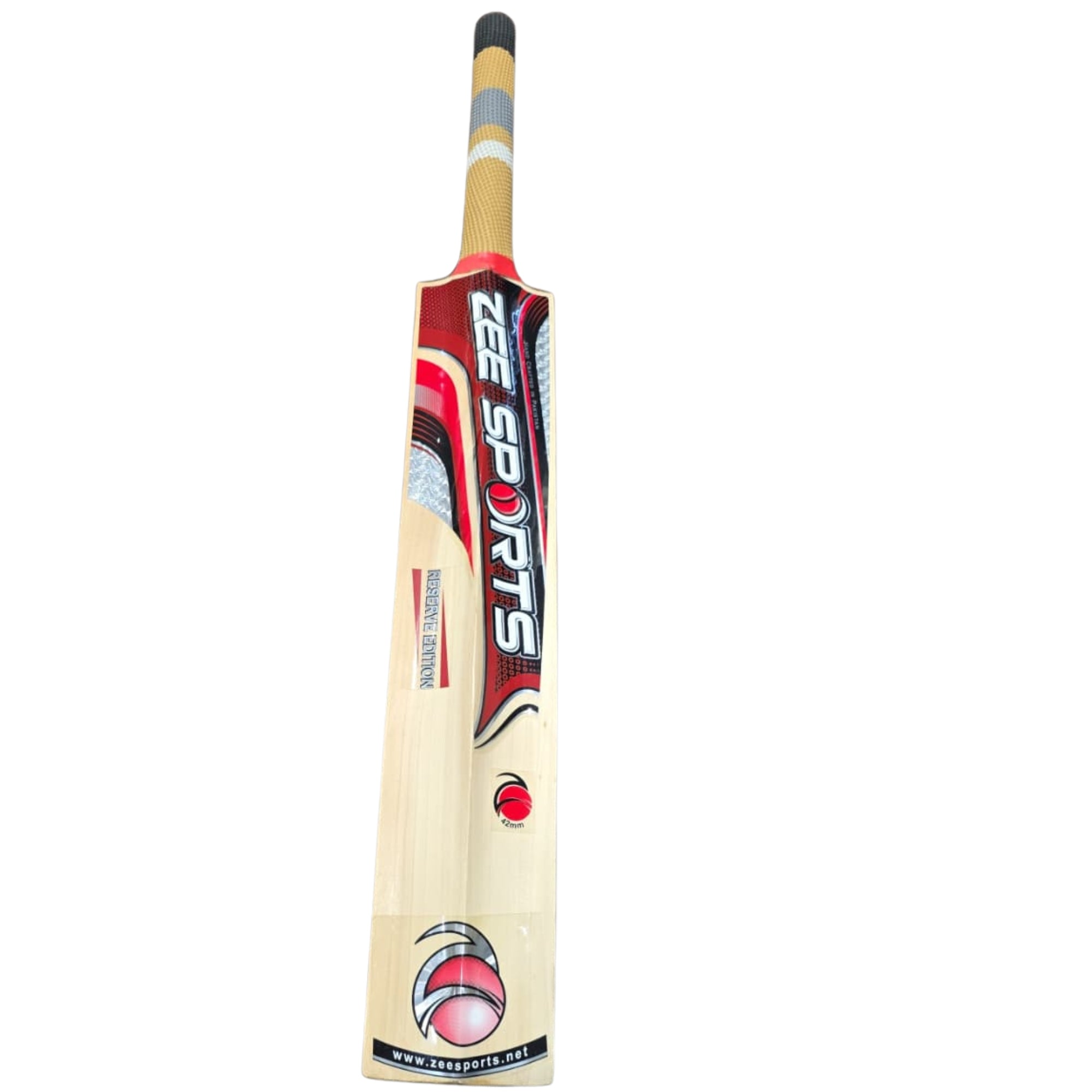 Zee Sports Cricket Bat Reserve Edition English Willow Custom Made Designed By Sir Alvin Kallicharran