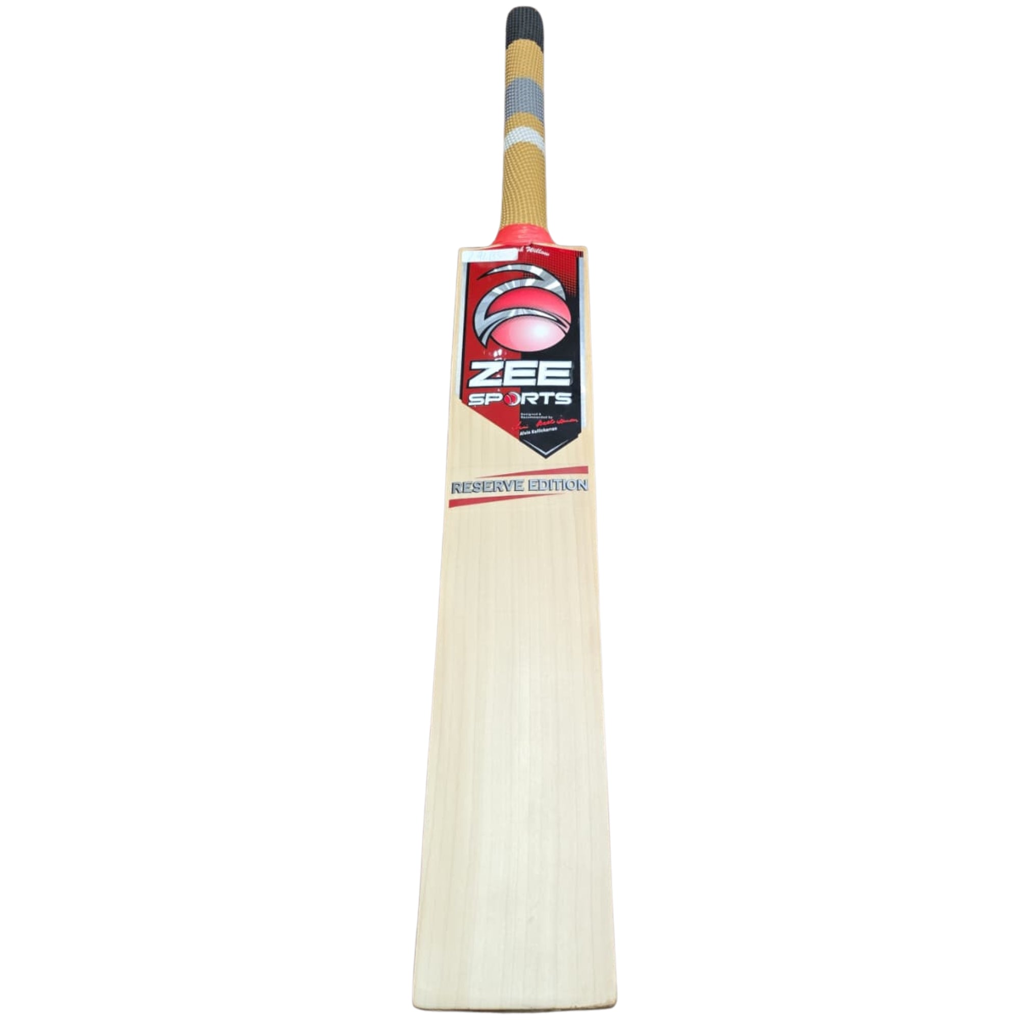 Zee Sports Cricket Bat Reserve Edition English Willow Custom Made Designed By Sir Alvin Kallicharran