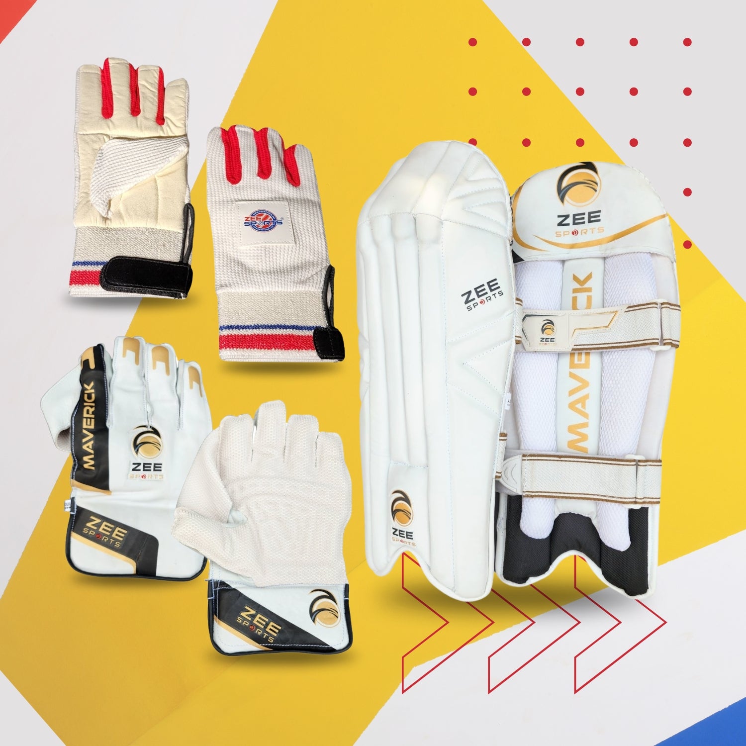 Zee Sports Wicket Keeping Bundle Maverick