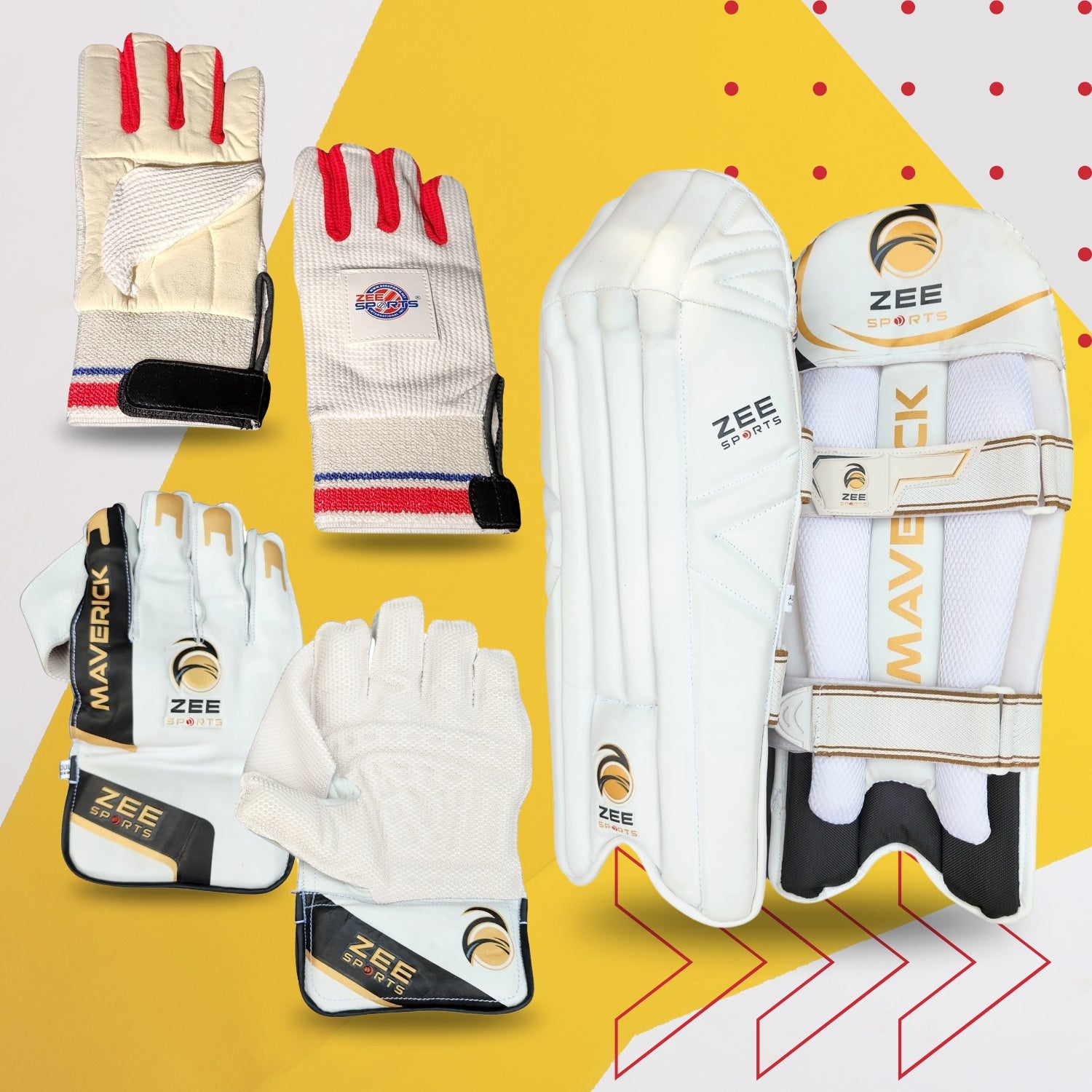 Zee Sports Wicket Keeping Bundle Maverick