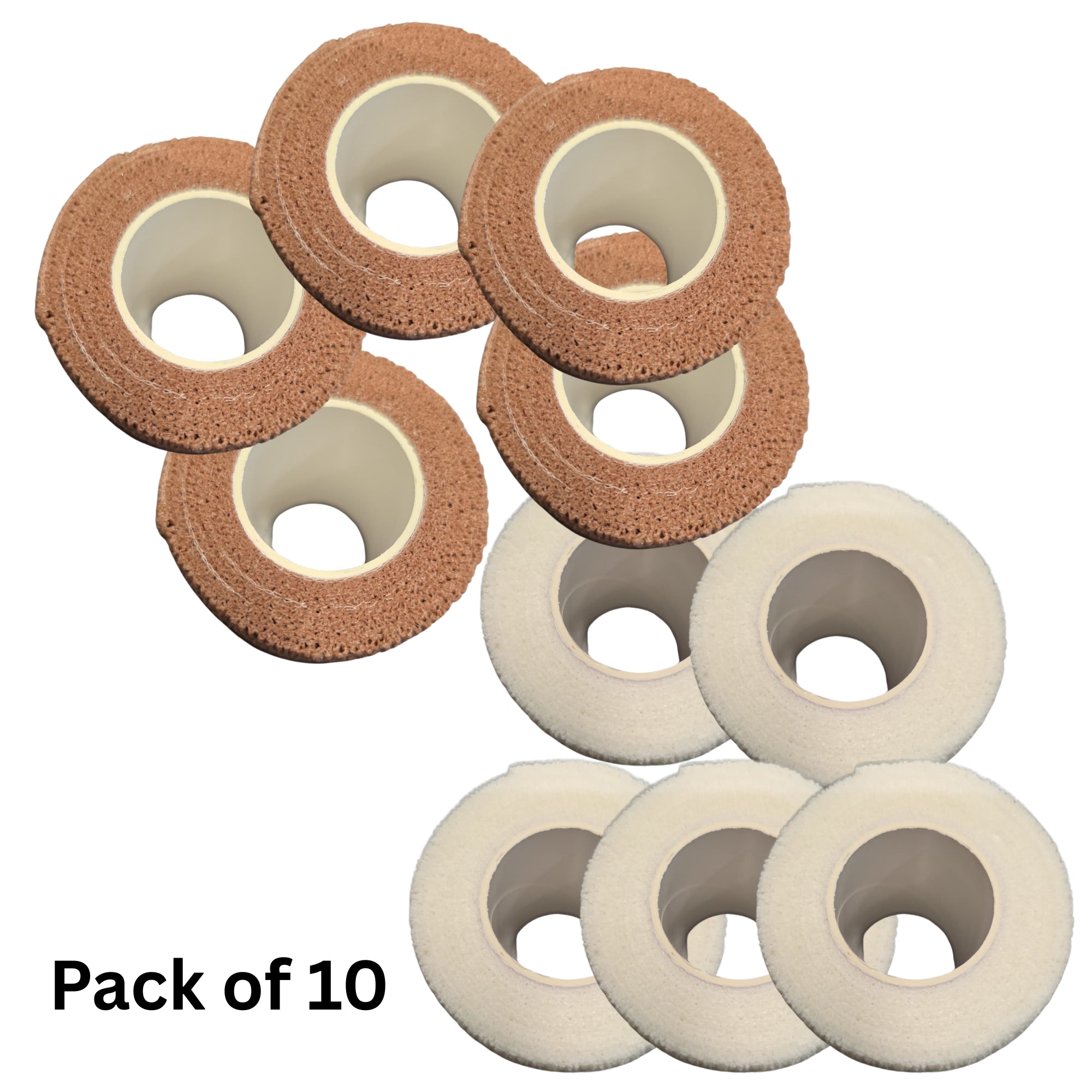 Zee Sports Finger Protection Tape White Brown