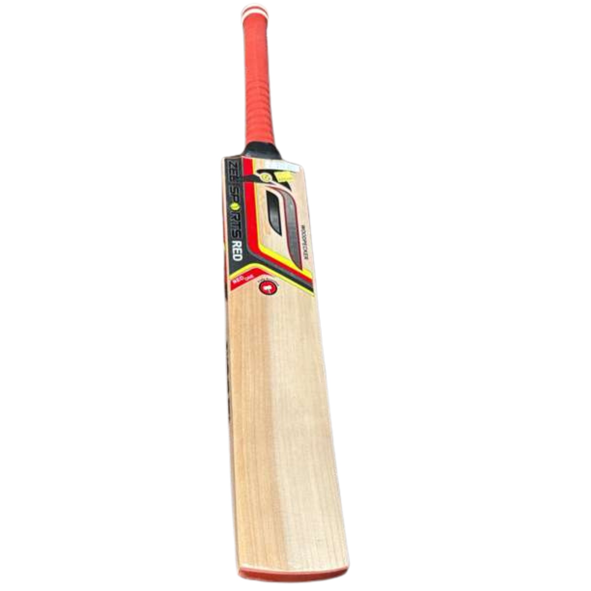 Zee Sports Cricket Bat Woodpecker Red One English Willow