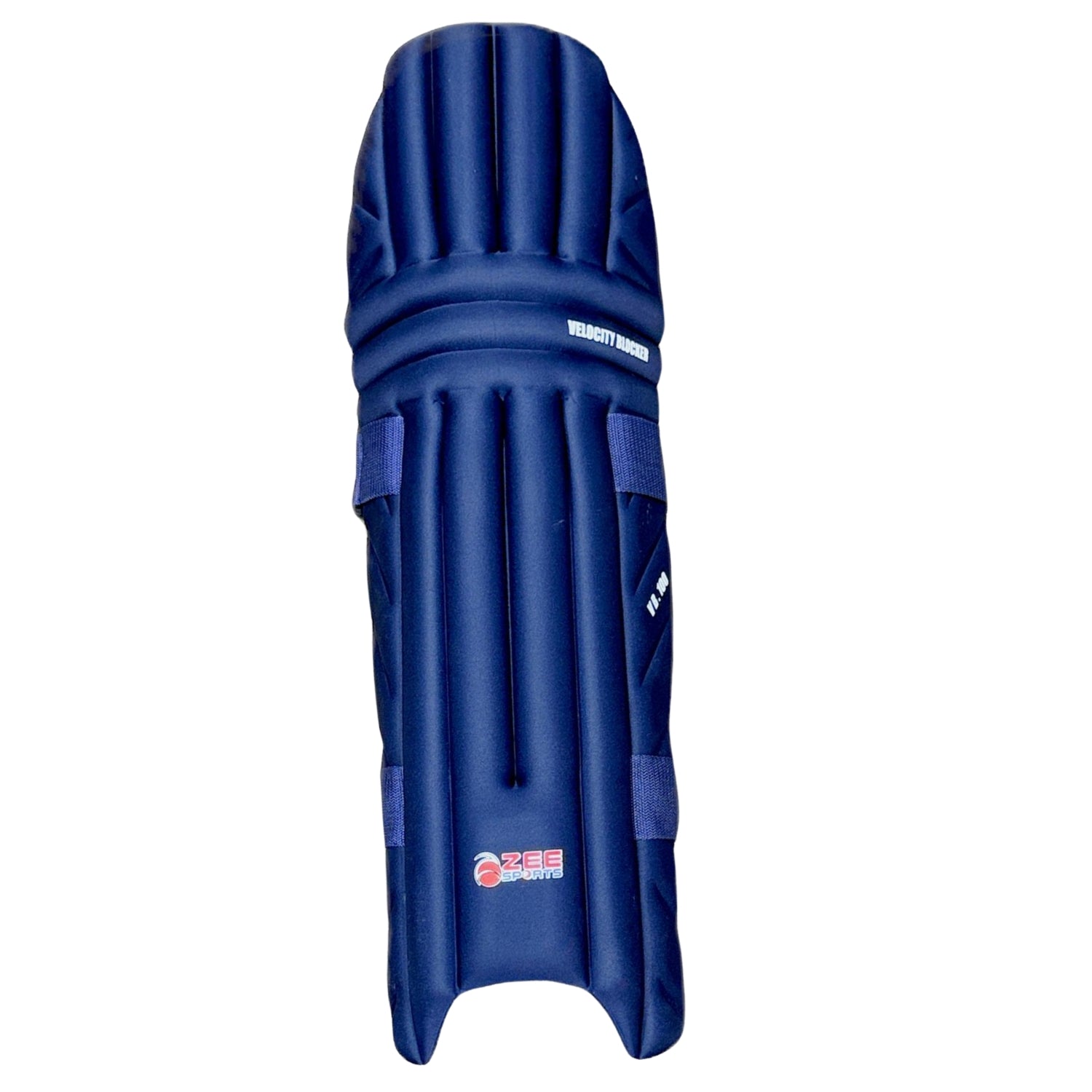 Zee Sports Batting Pad Velocity Blocker Double Strap - Navy Blue