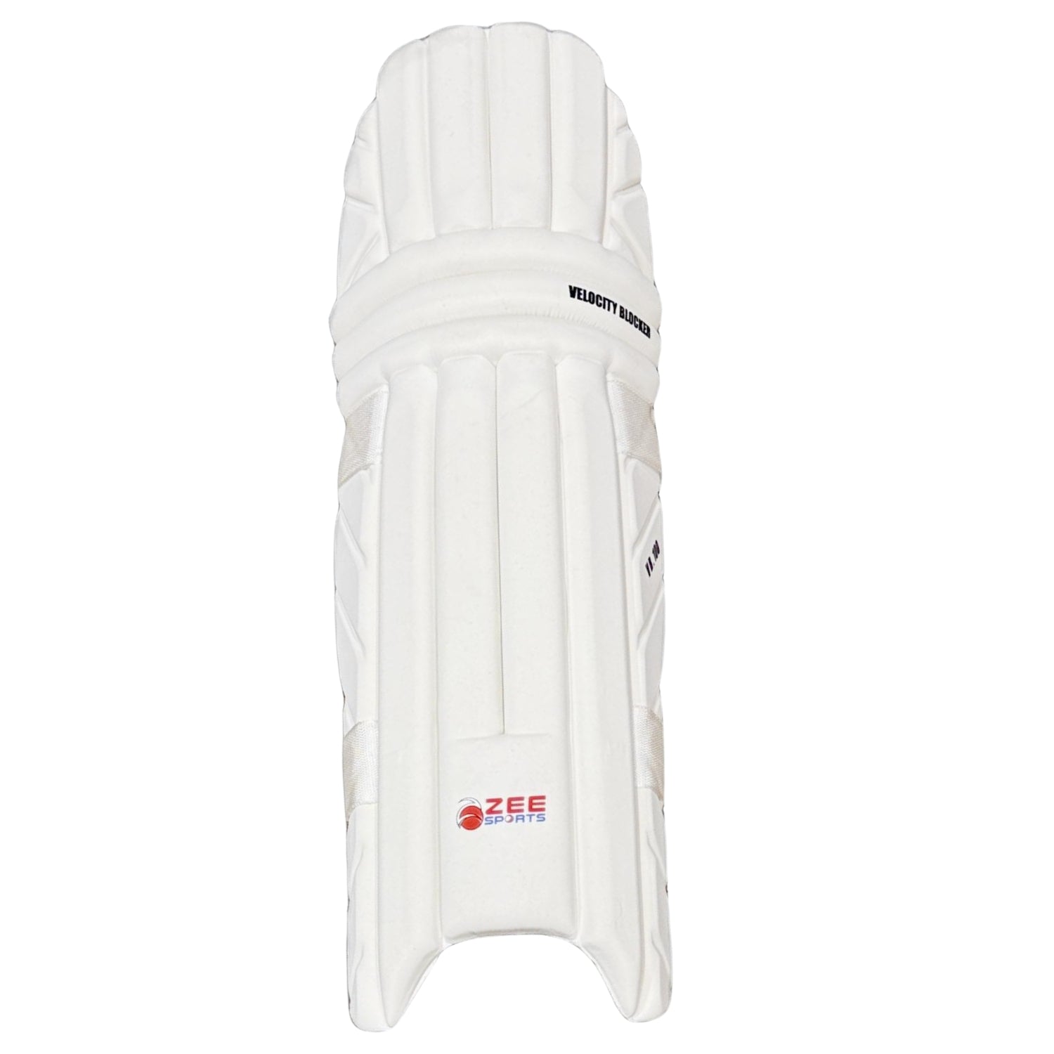 Zee Sports Batting Pads Double Strap - White