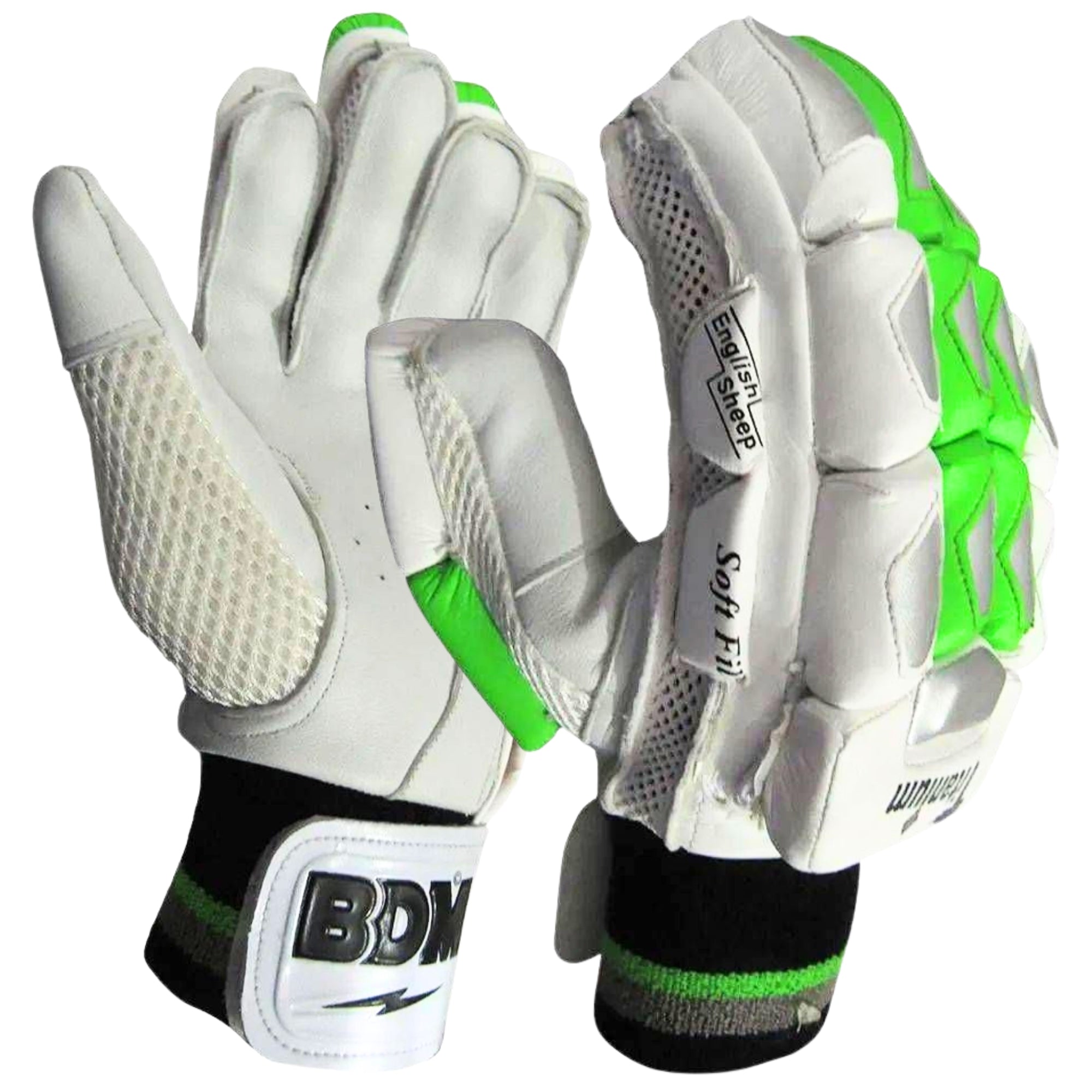 BDM Cricket Batting Gloves Titanium RH