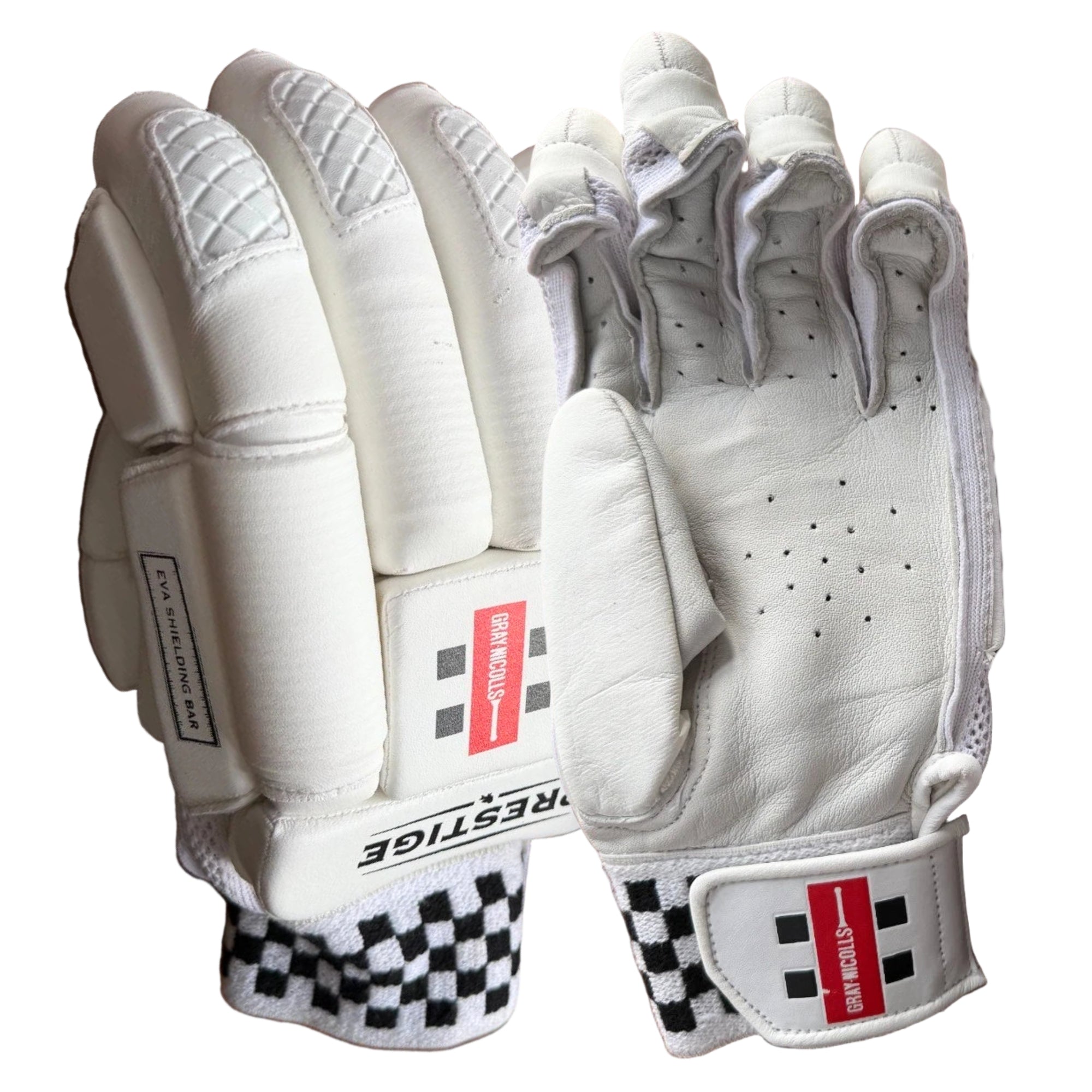 Gray Nicolls Cricket Batting Gloves Prestige with Eva Shielding Bar