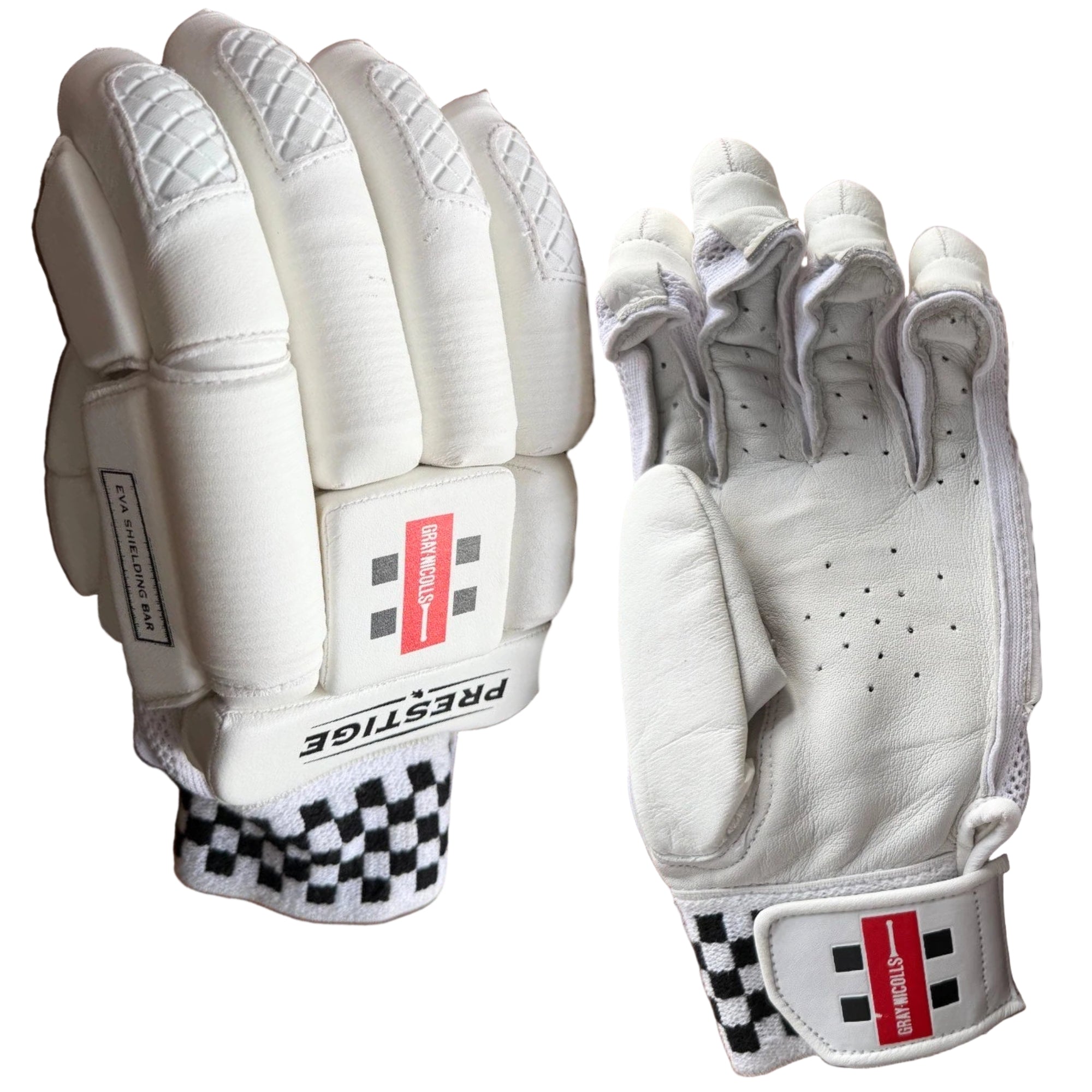 Gray Nicolls Cricket Batting Gloves Prestige with Eva Shielding Bar